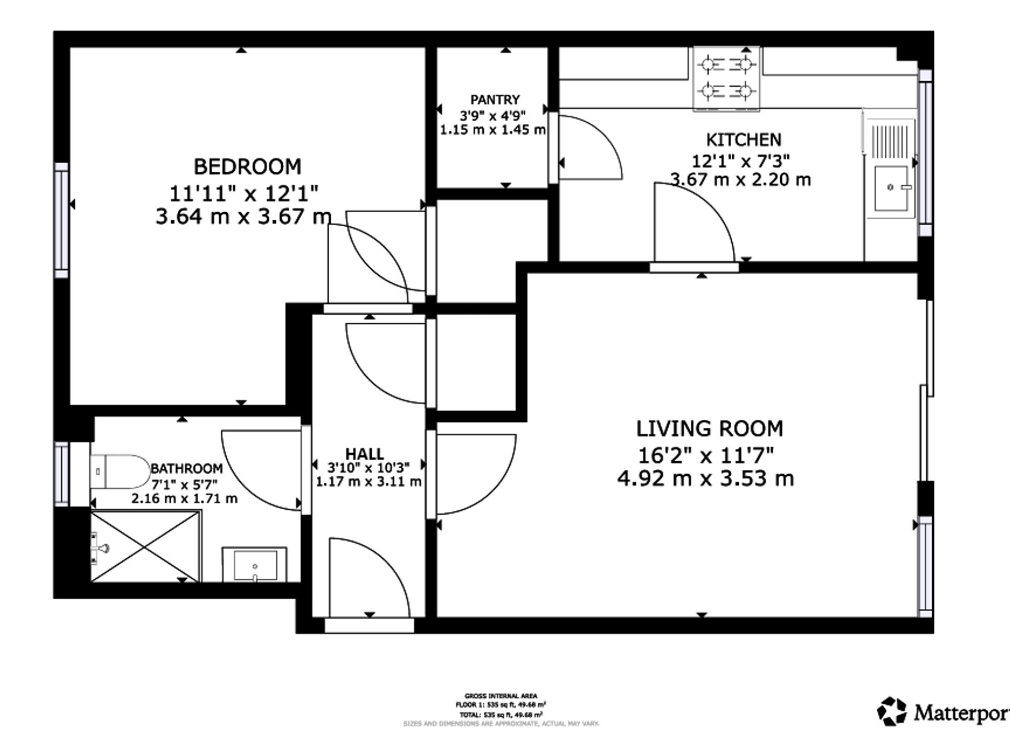 36 Southgate, Glasgow floorplan