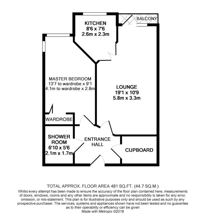 25, St Michaels Court, Cheltenham floorplan