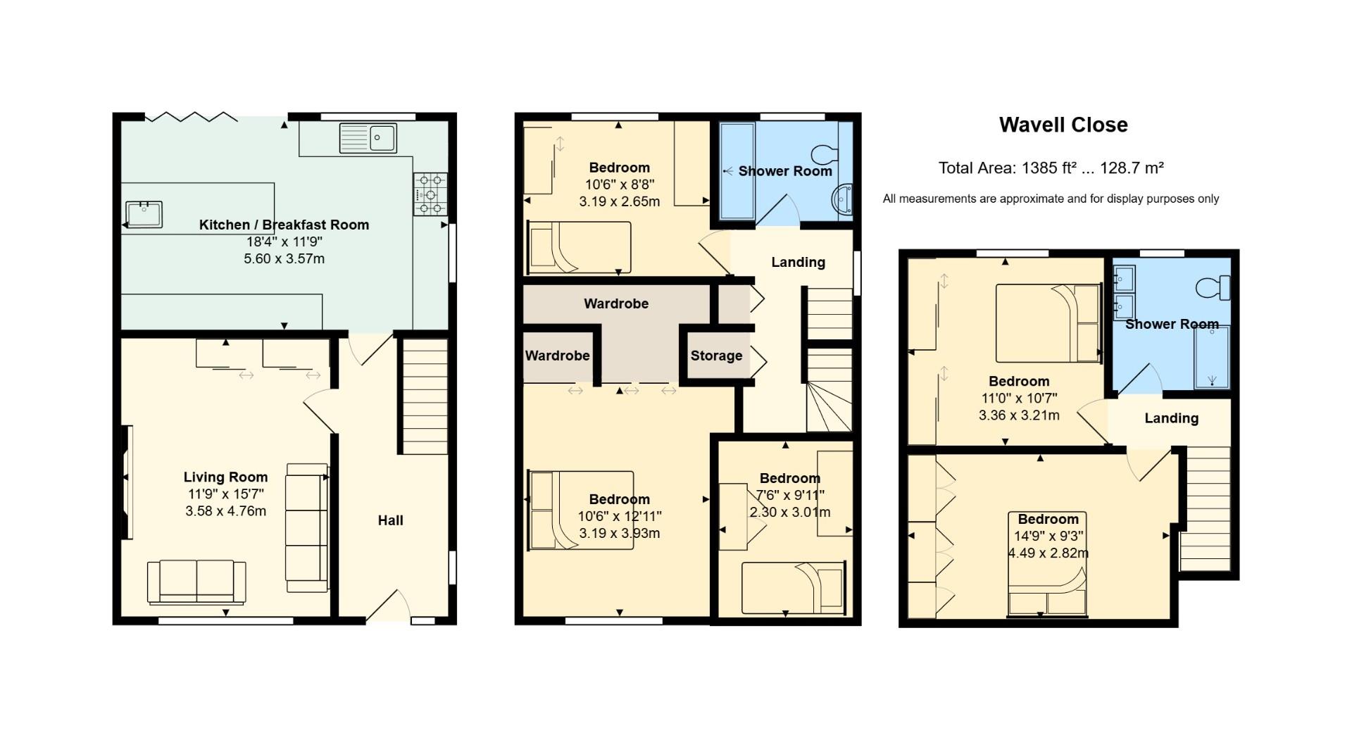 16, Wavell Close, Cardiff floorplan