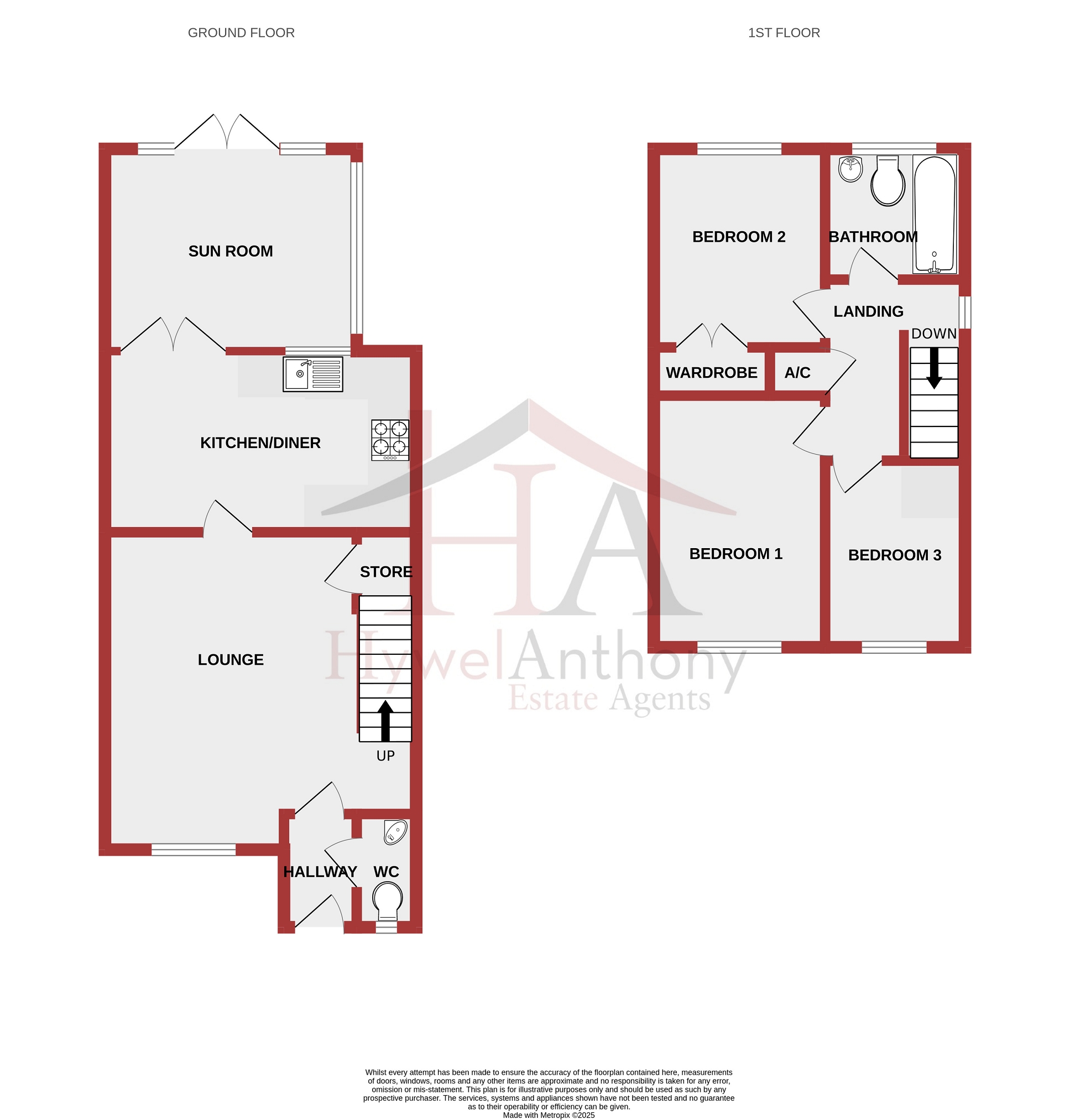 32, Ffordd Y Dolau, Pontyclun floorplan