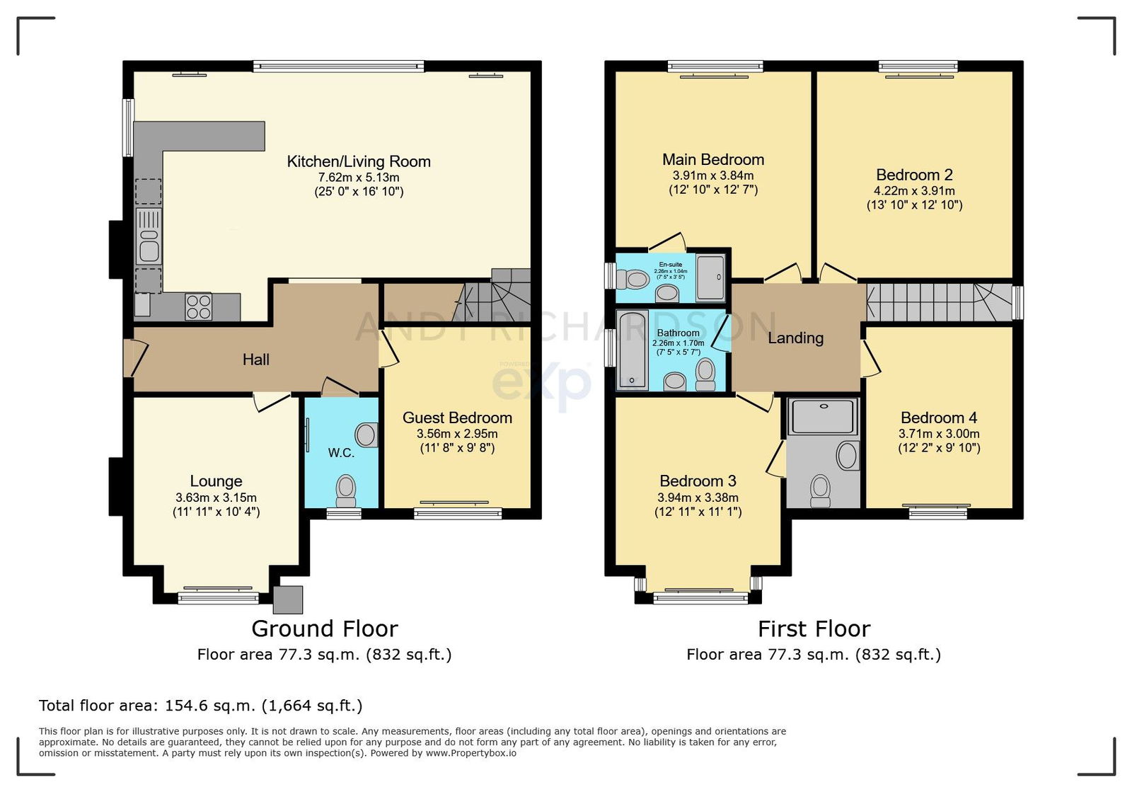 12, Saxonhurst Road, Bournemouth floorplan