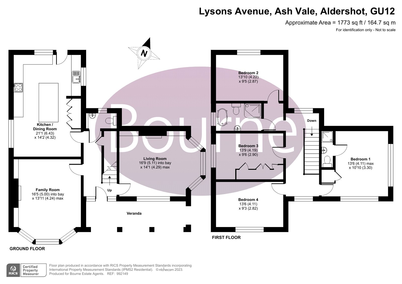 Vale Croft,, Lysons Avenue, Ash Vale floorplan