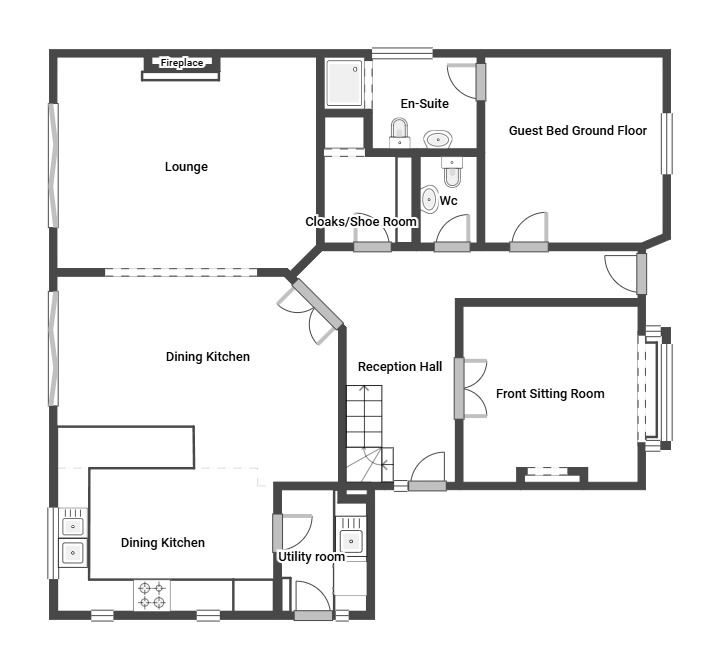 Rawdon, Oldfield Road, Holmfirth floorplan