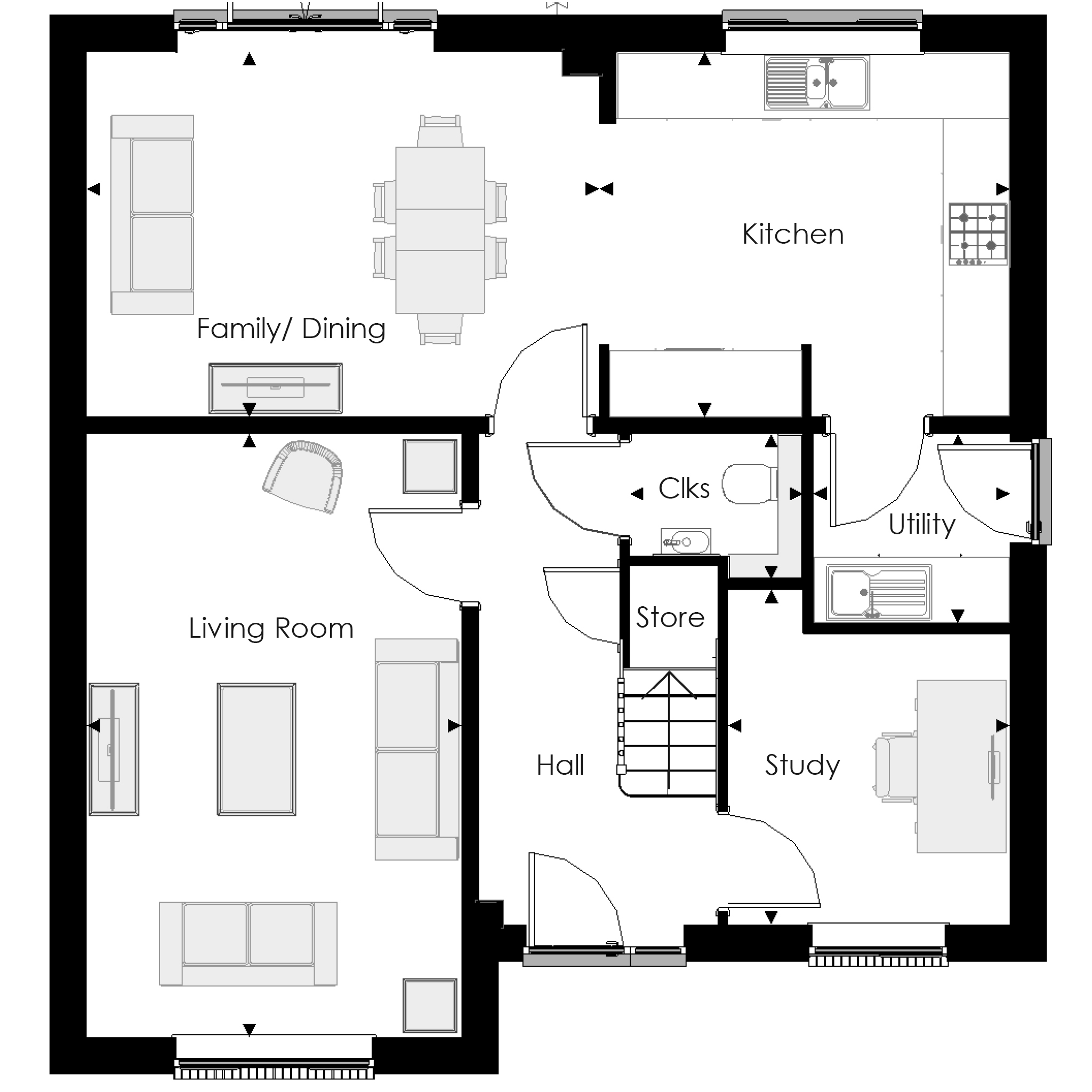 1001, Sherwood Way South, Mansfield floorplan