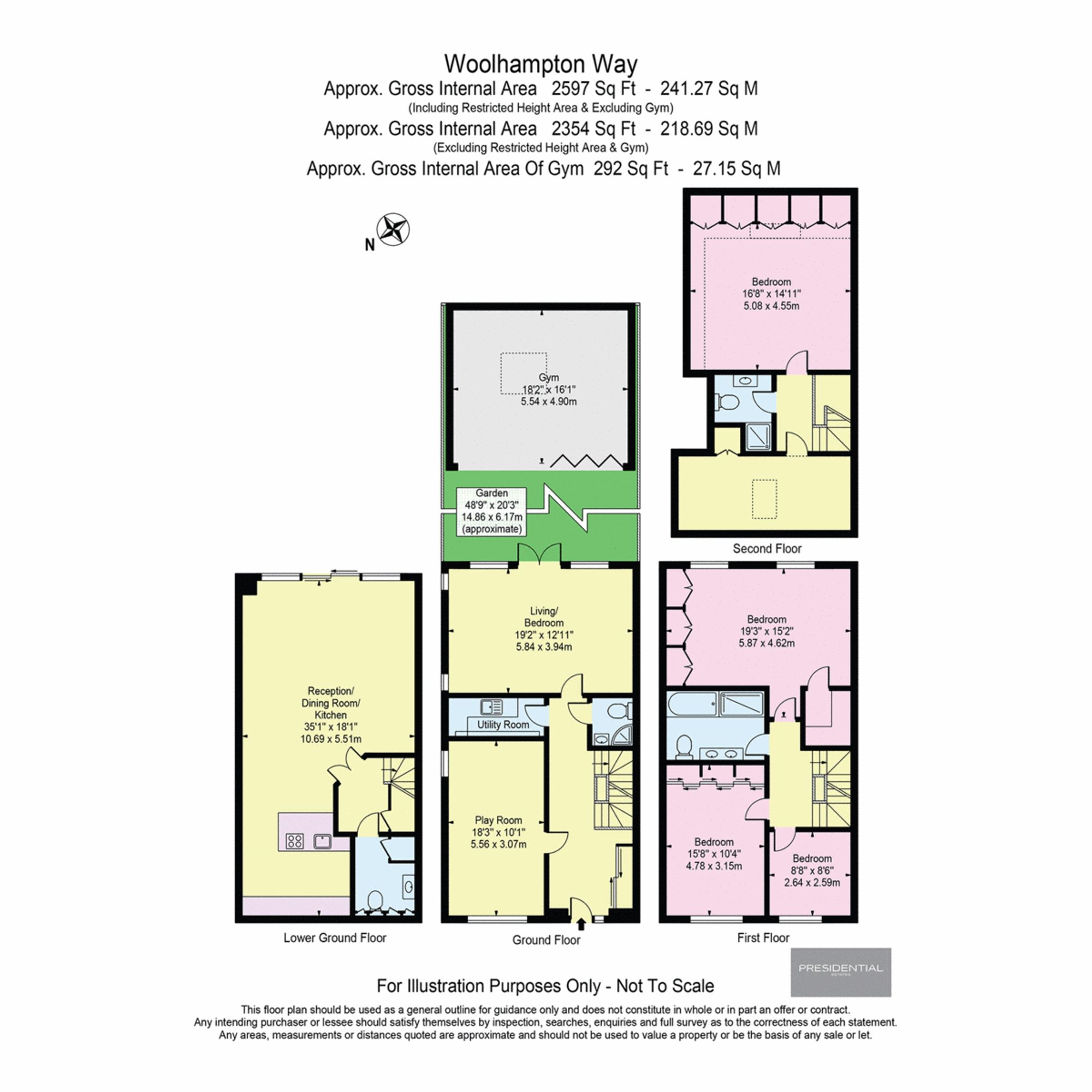40a Woolhampton Way, Chigwell floorplan