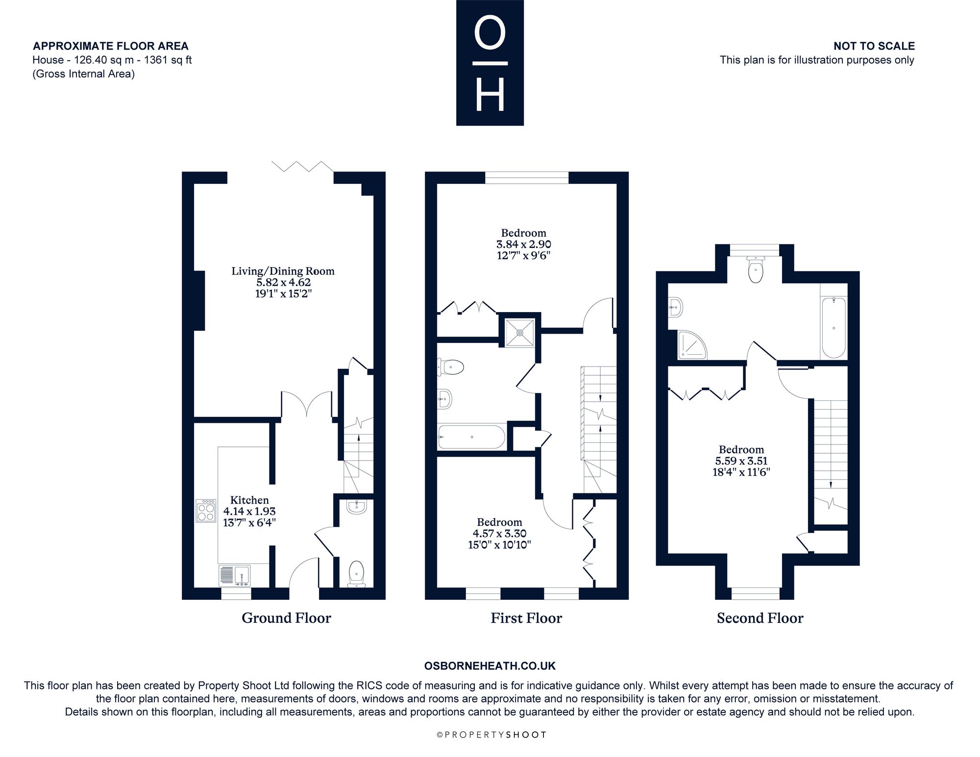 3 Scotts Mews Priory Road, Ascot floorplan
