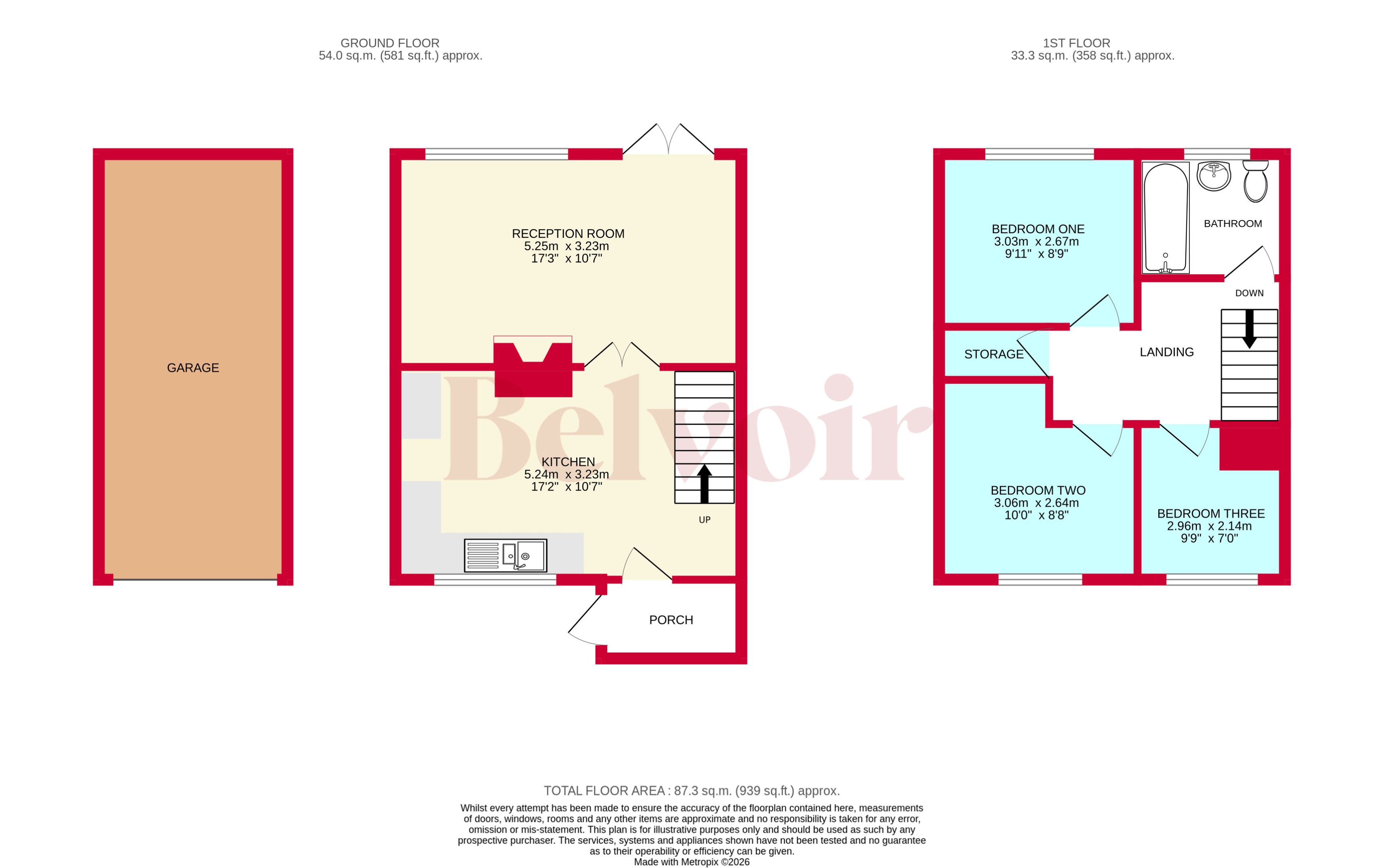 Sherwood Drive, Cannock floorplan
