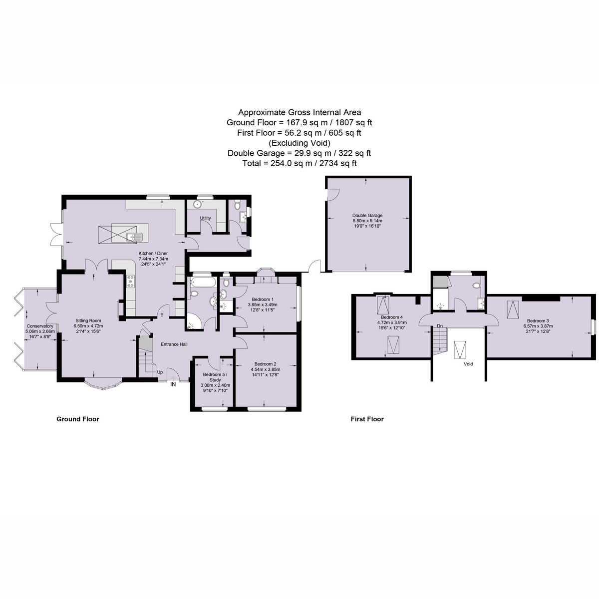 2, Burton Close, Ringwood floorplan