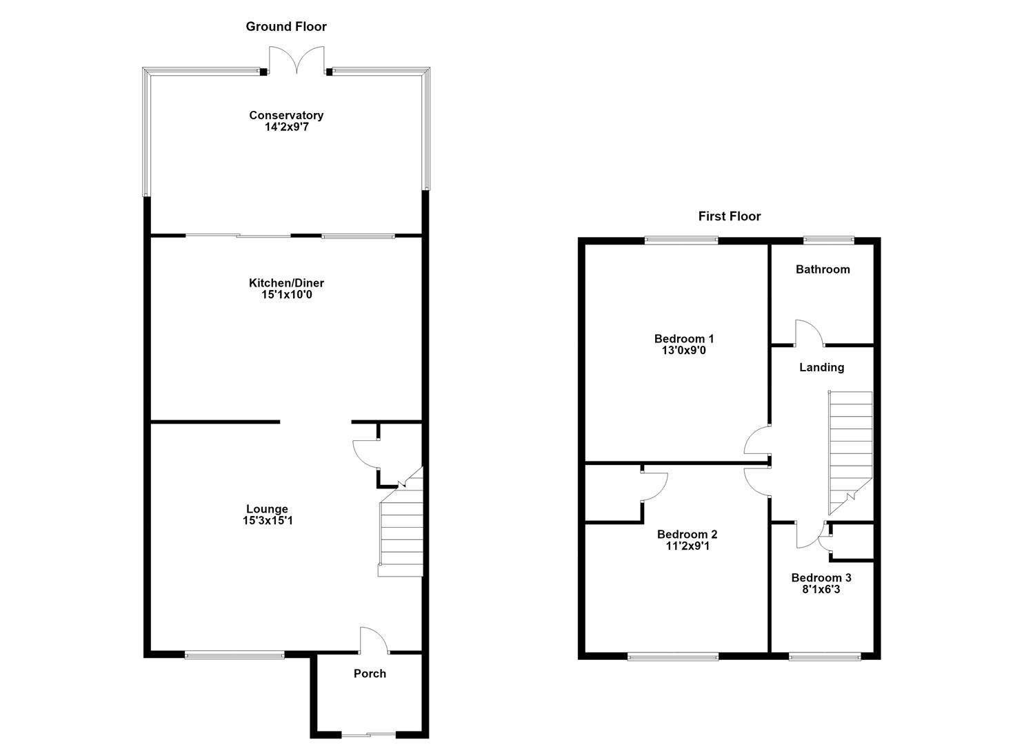 26., Oxley Gardens, Stanford-le-Hope floorplan