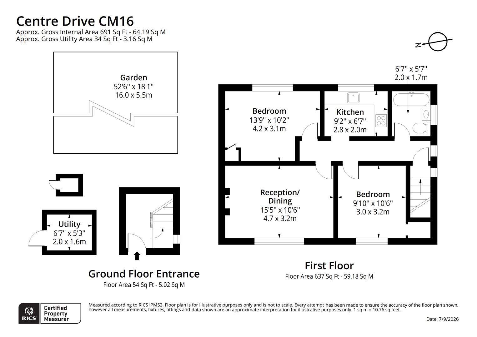 18a, Centre Drive, Epping floorplan