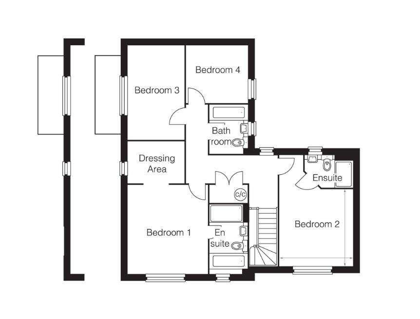 Plot 33 Poppyfields, Bartlow Road, Linton floorplan