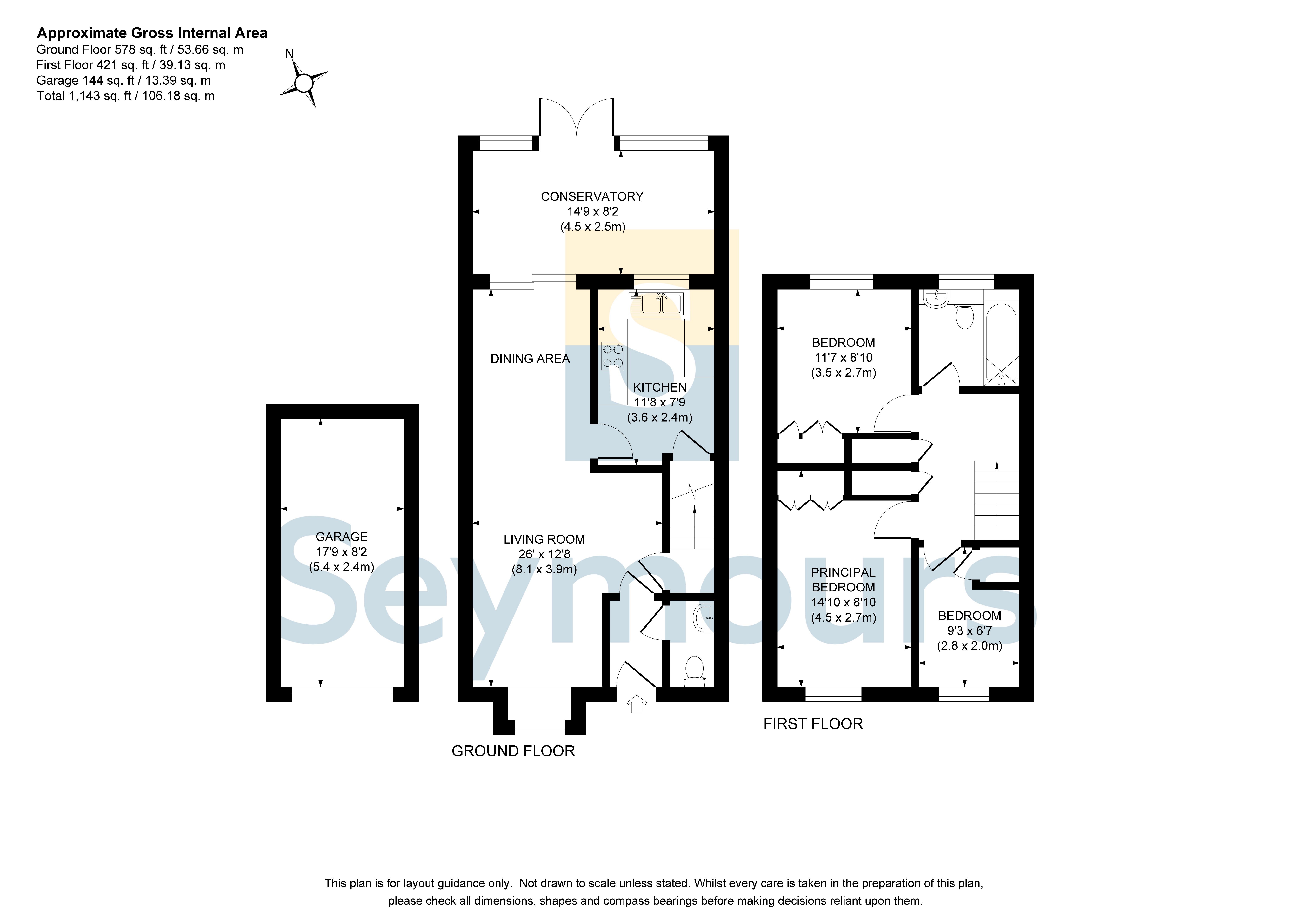 7, Selby Walk, Surrey floorplan
