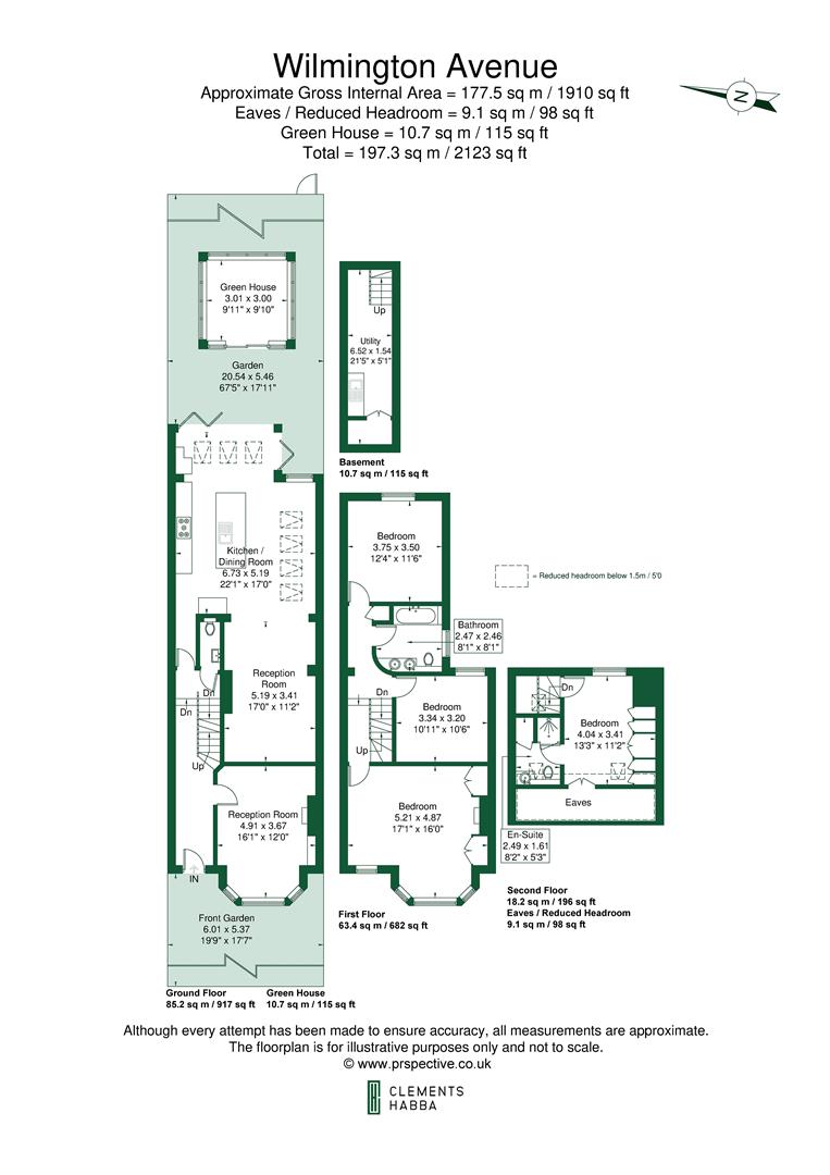 15, Wilmington Avenue, London floorplan