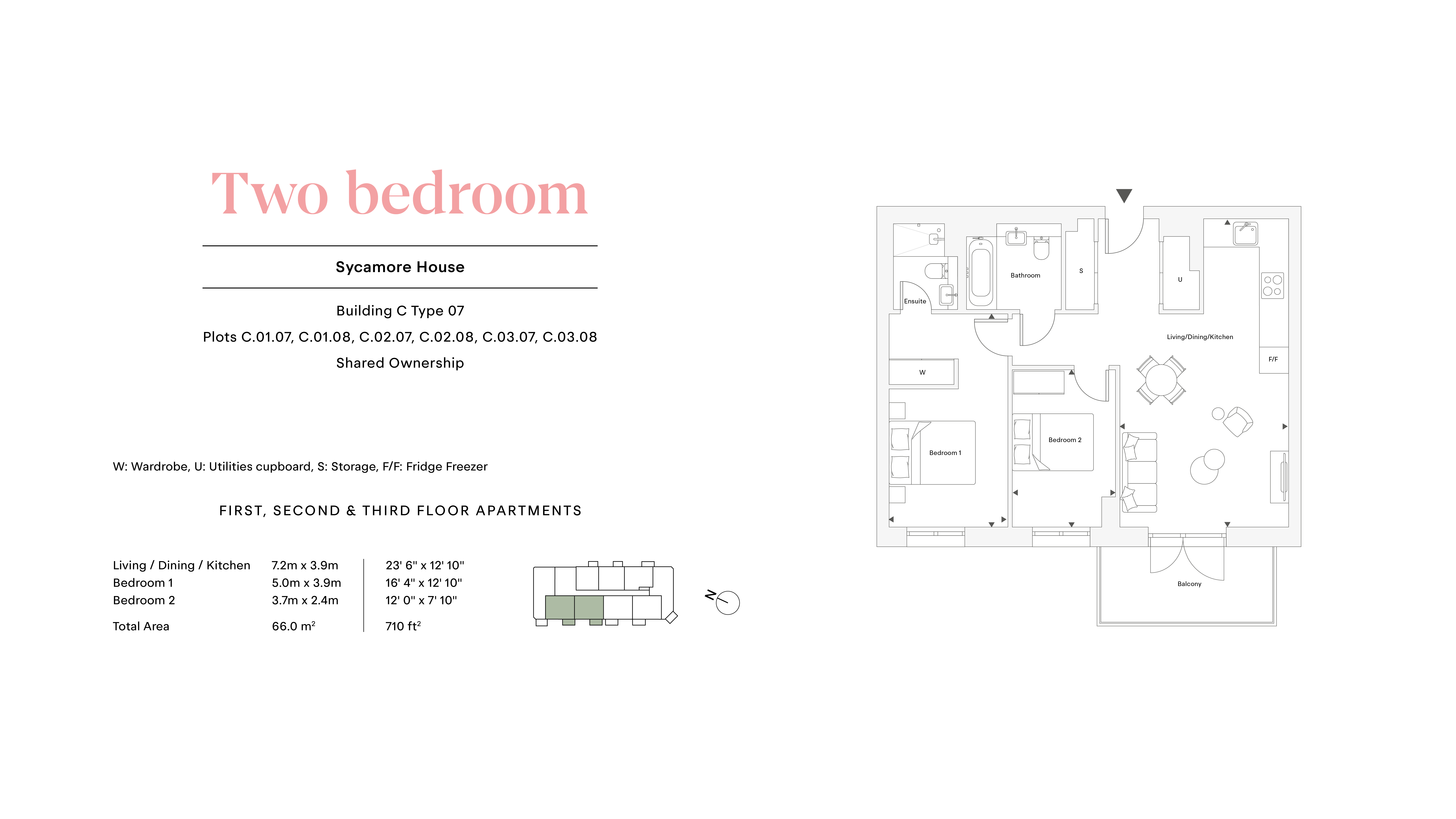 31 Sycamore House, Heritage Drive, Park Royal floorplan