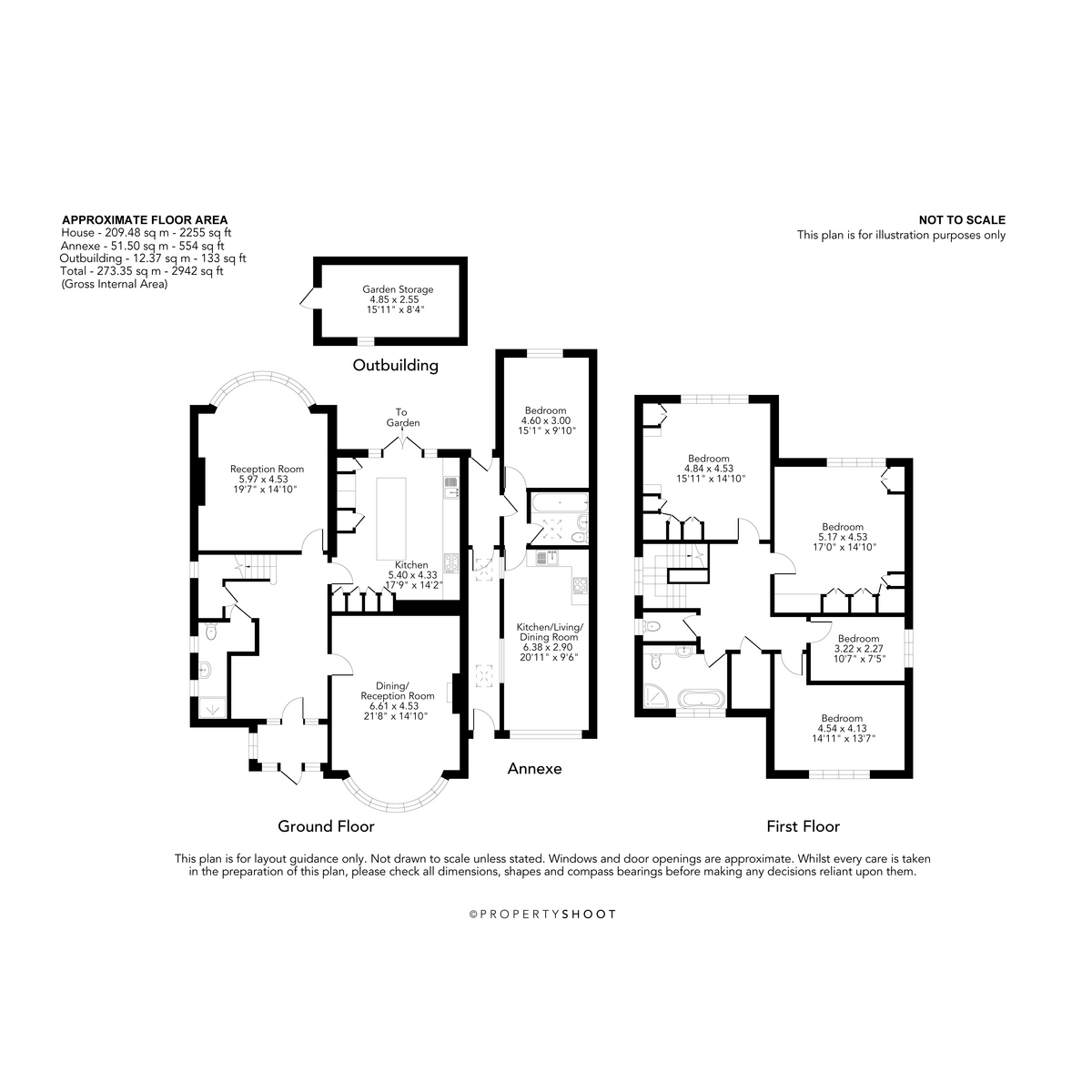 21, Gunnersbury Avenue, London floorplan