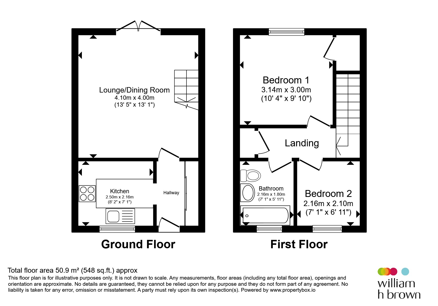 4, Queens Row, Cambridge floorplan