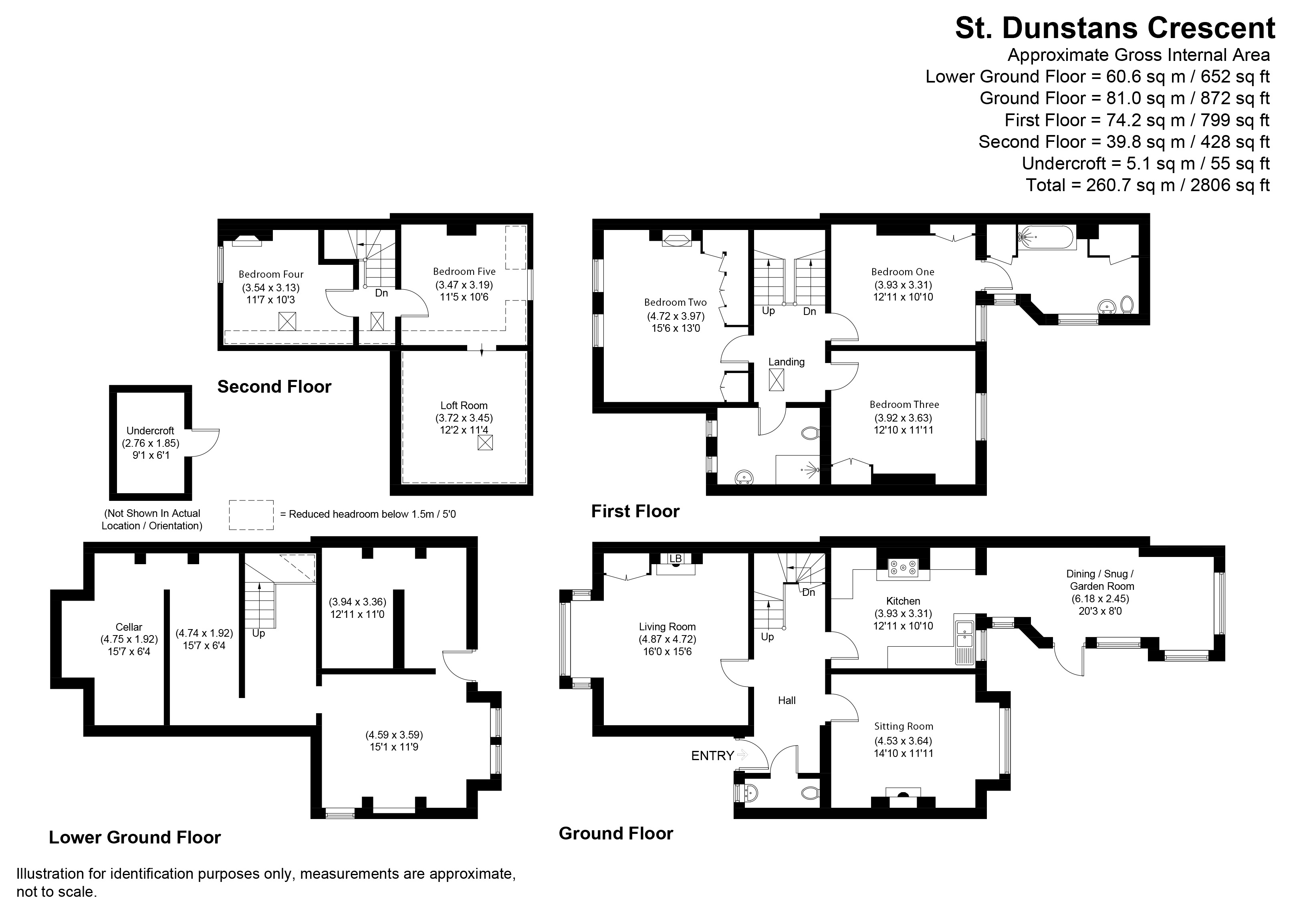 4, St. Dunstans Crescent, Worcester floorplan