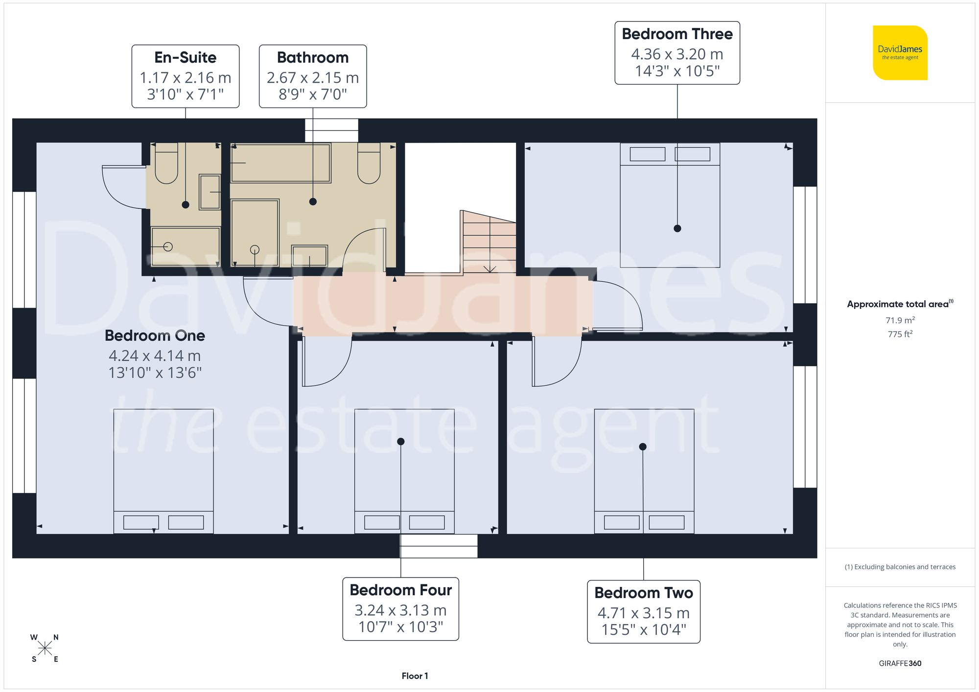 123 Arnold Lane, Nottingham floorplan