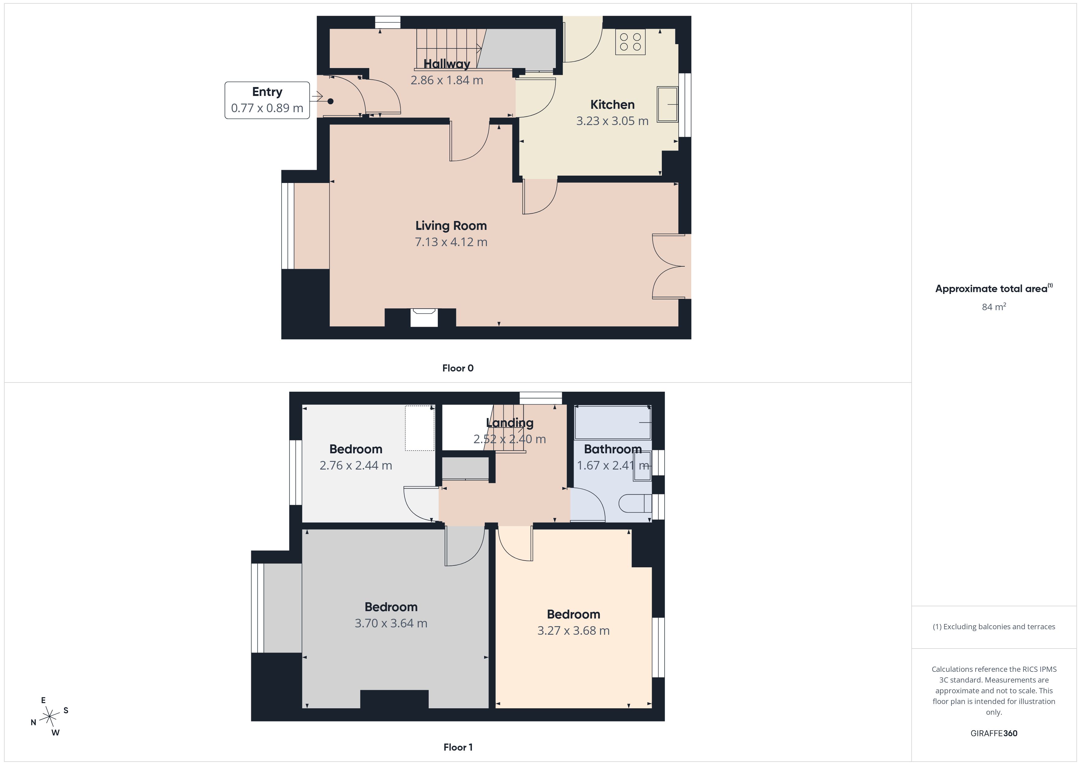 6, Hayfield Close, Oldham floorplan
