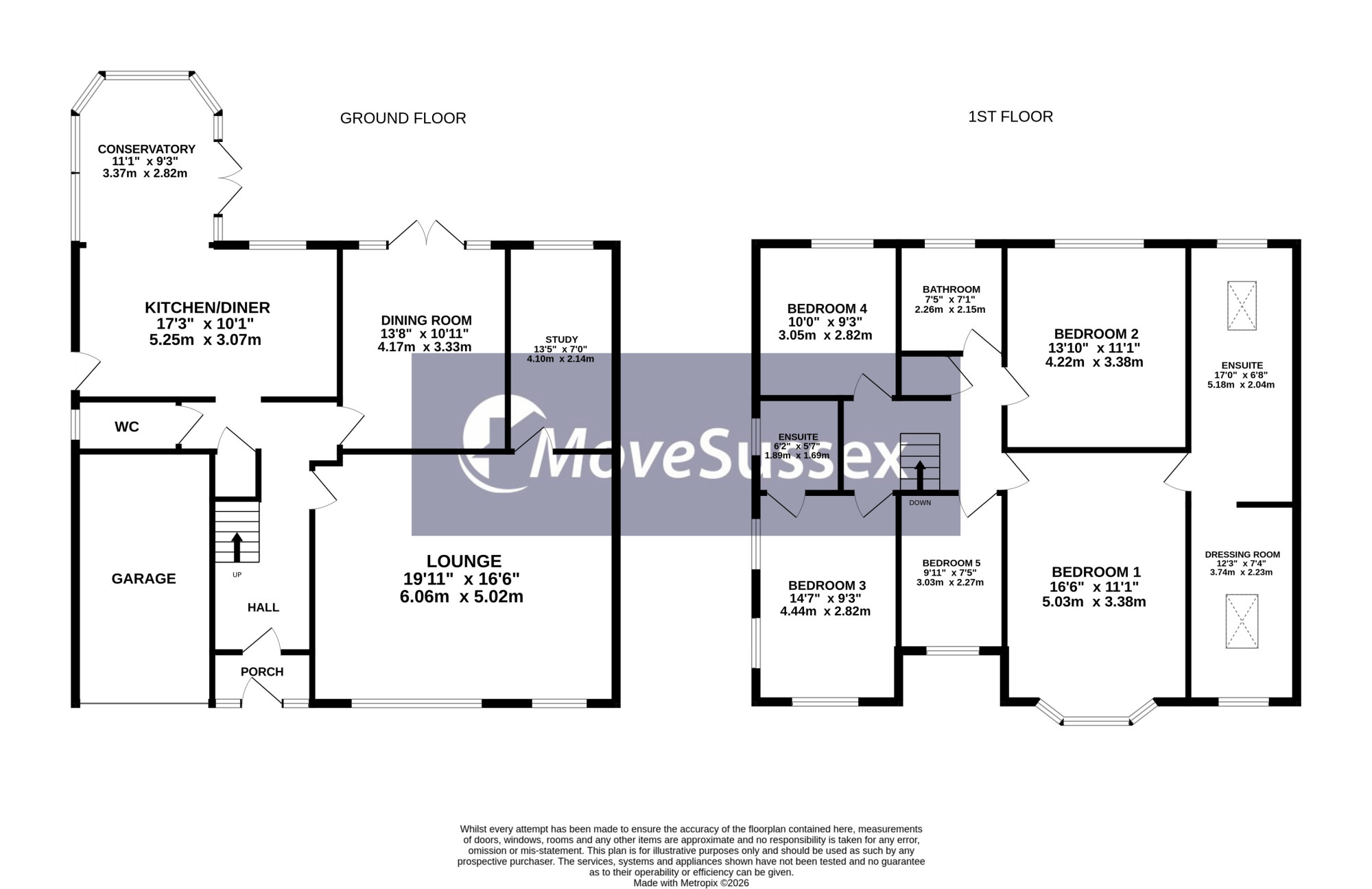 15, The Avenue, Hailsham floorplan