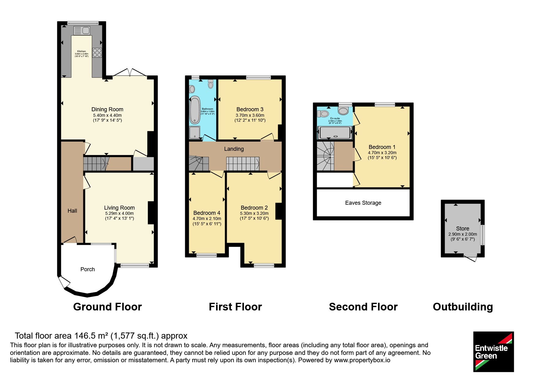3, Oakley Road, Morecambe floorplan
