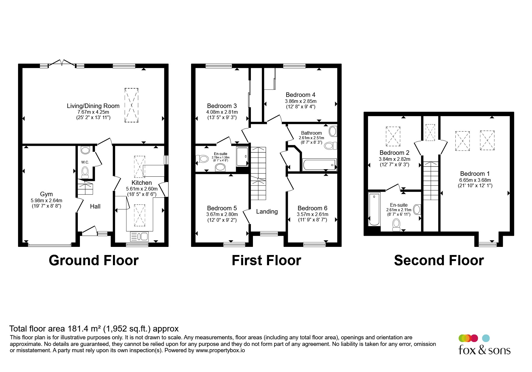 15, St. Augustine Road, Crawley floorplan