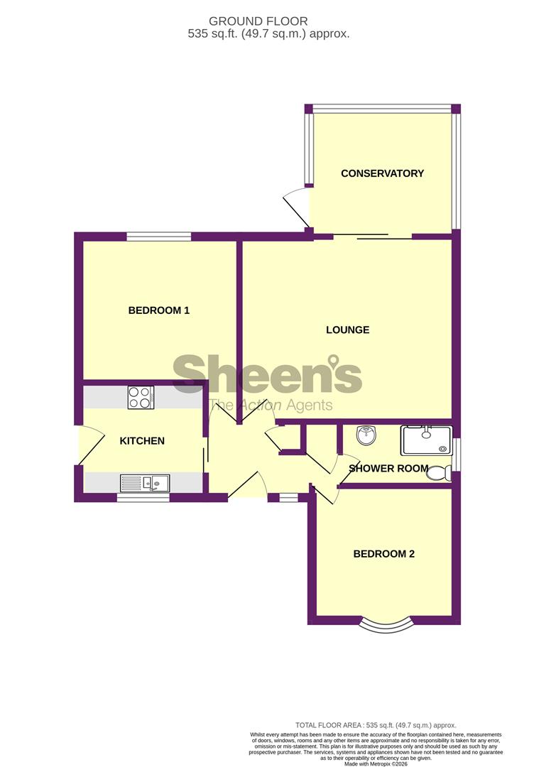 8, Fuchsia Way, Clacton-On-Sea floorplan