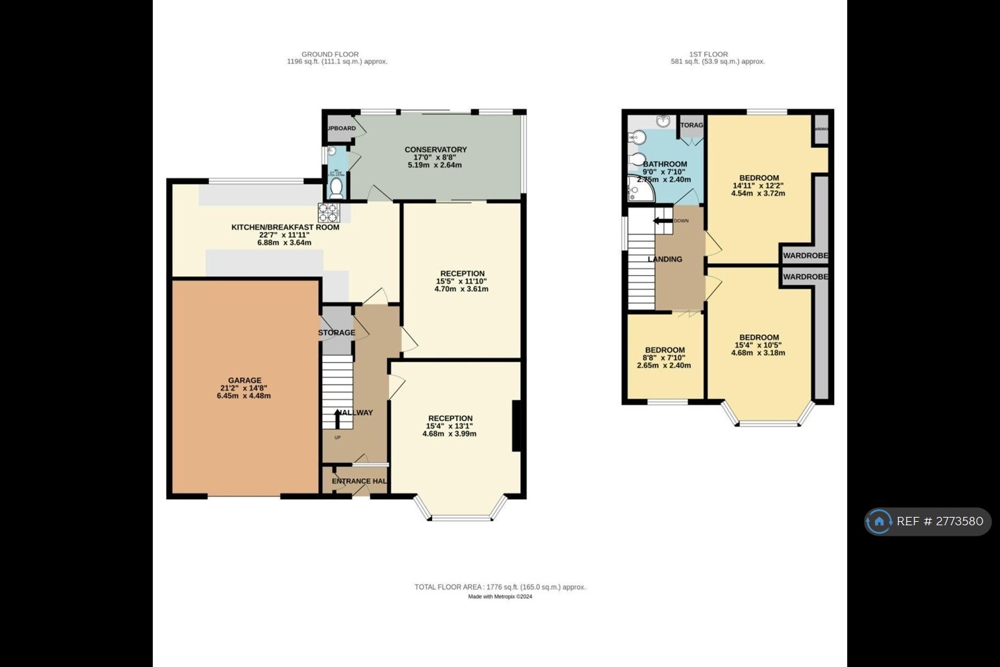 Davids Road, Bristol floorplan