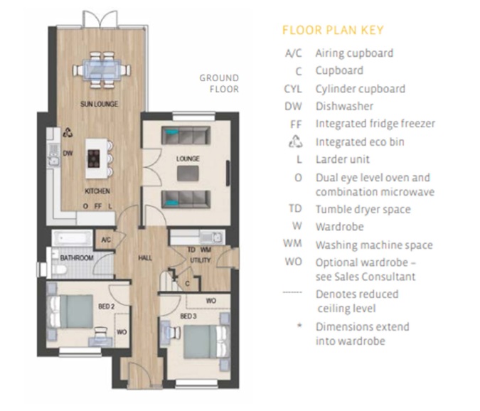 The Stancombe,, Plot 17, Leasow Reach, Tewkesbury floorplan