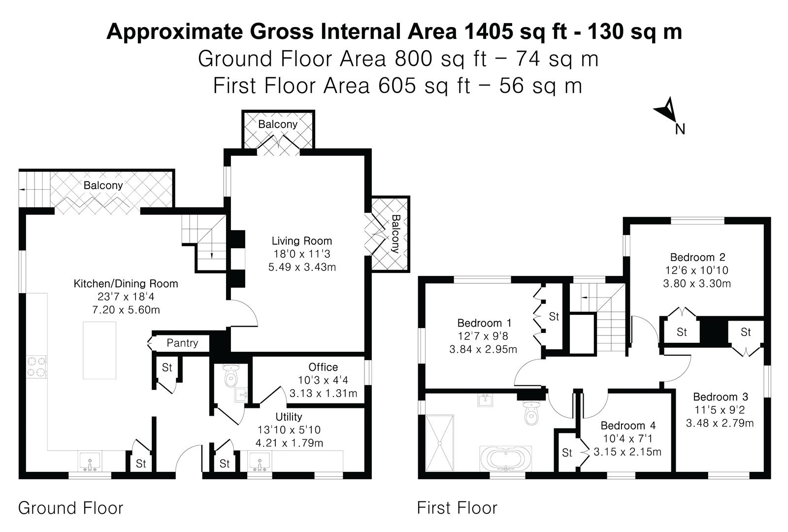 Coryton Okehampton floorplan
