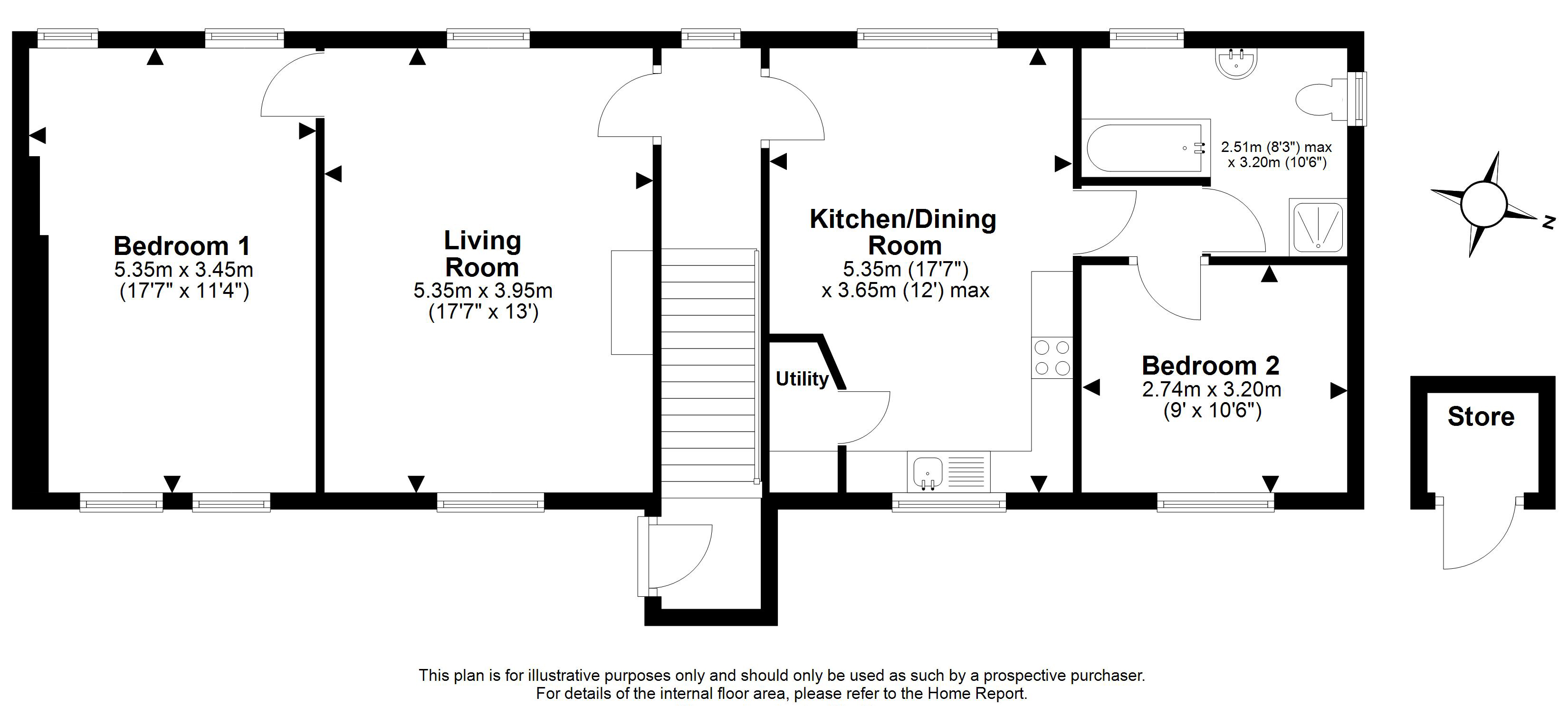 49, John Street, PENICUIK floorplan
