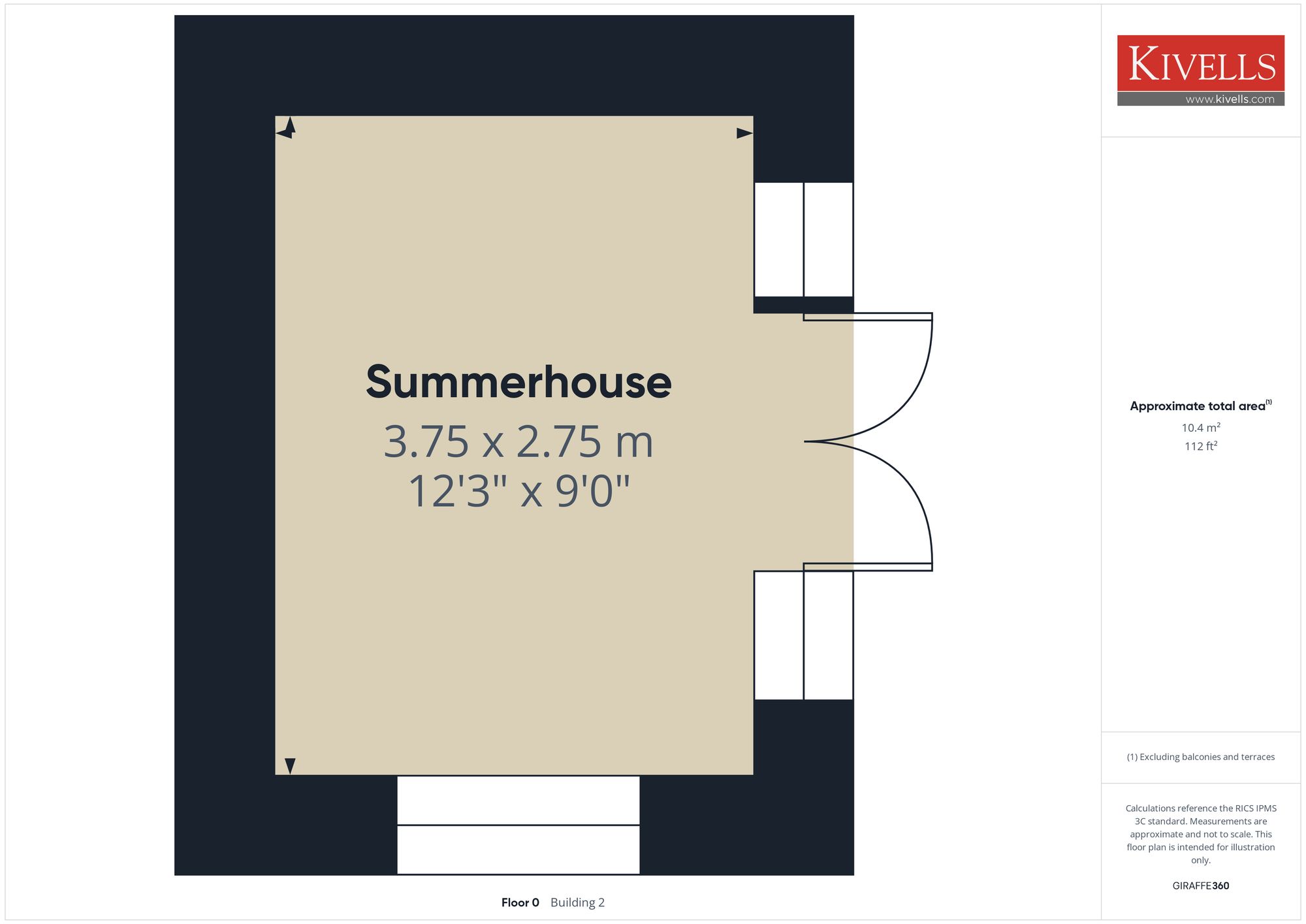 The White House, Saltash floorplan