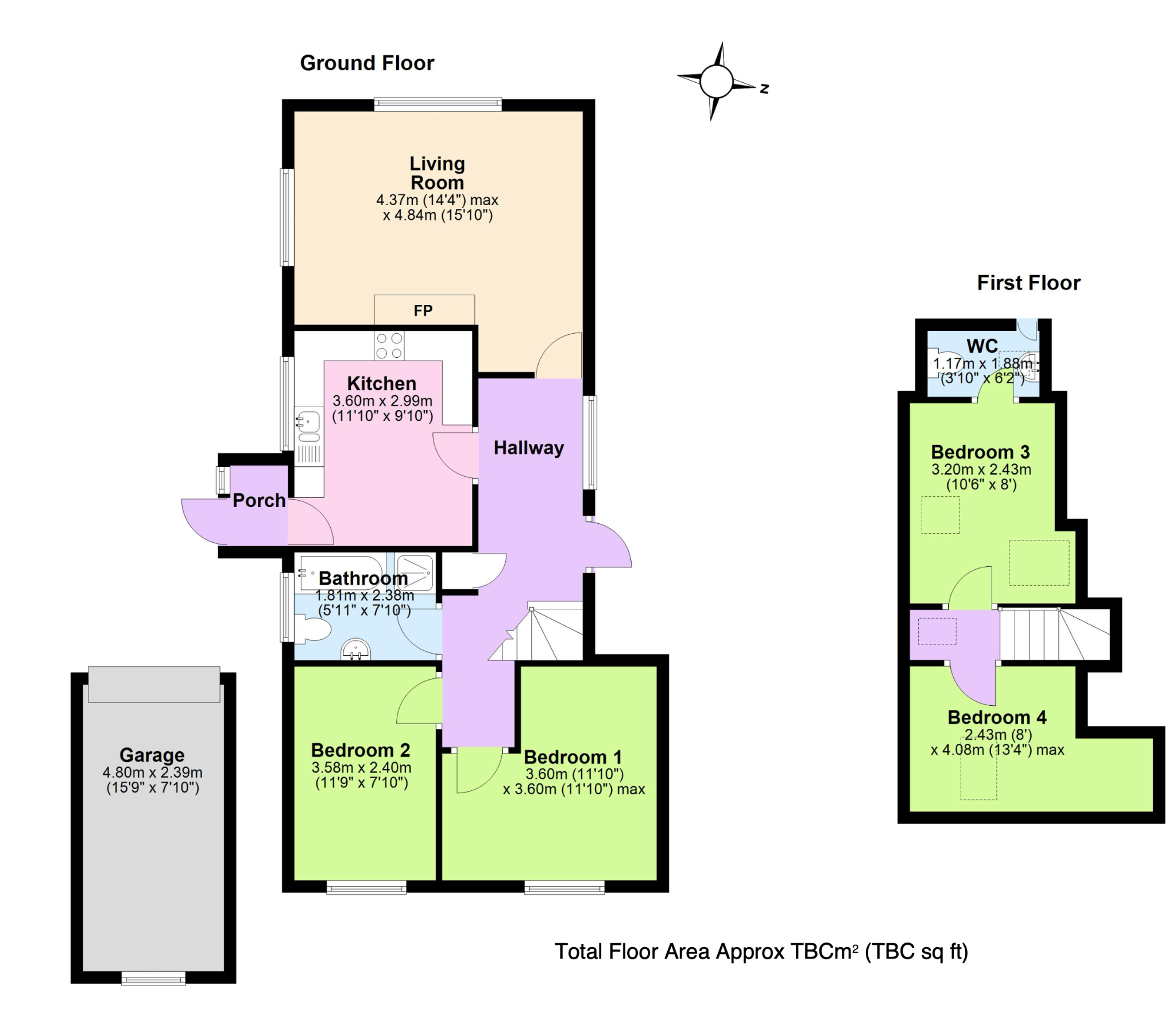 The Hyde, Langton Matravers floorplan