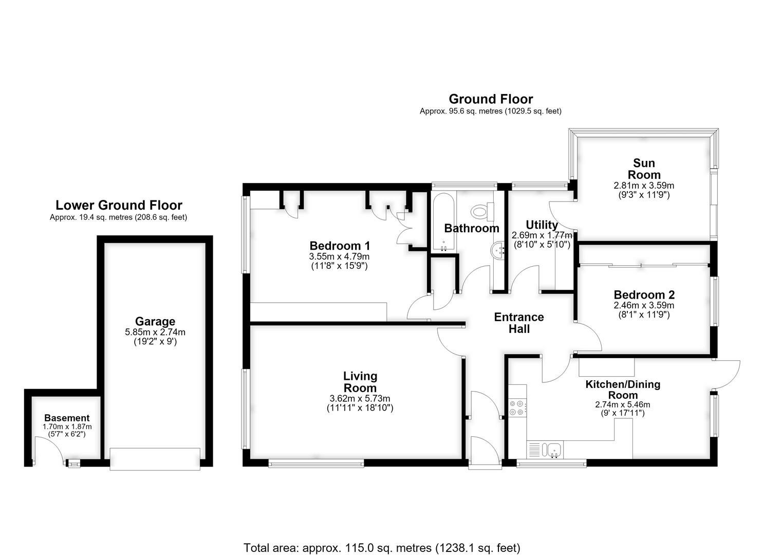 4A, Highfield Drive, Portishead floorplan