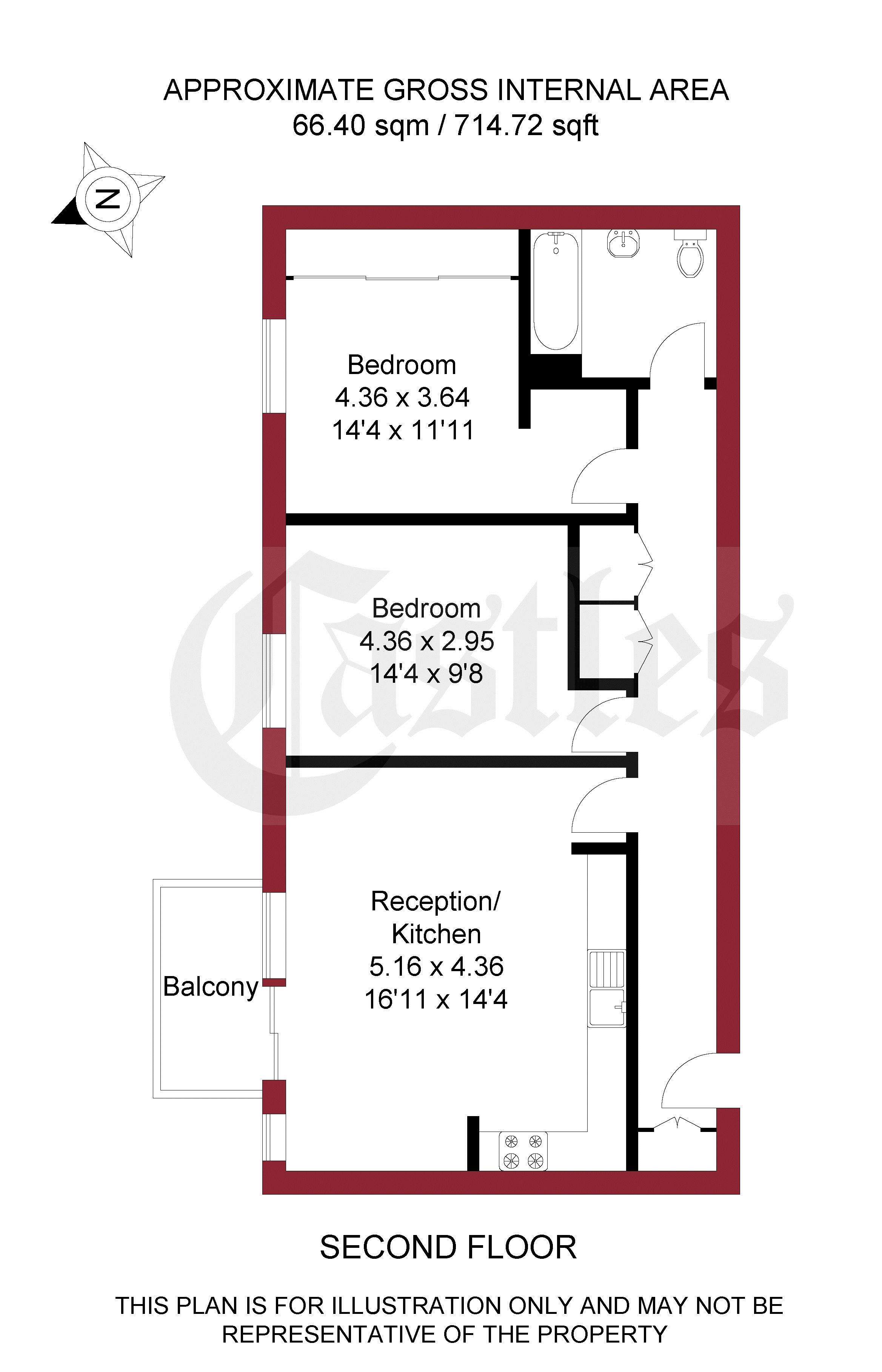 2 Bedrooms Flat for sale in Mackintosh Lane, London E9