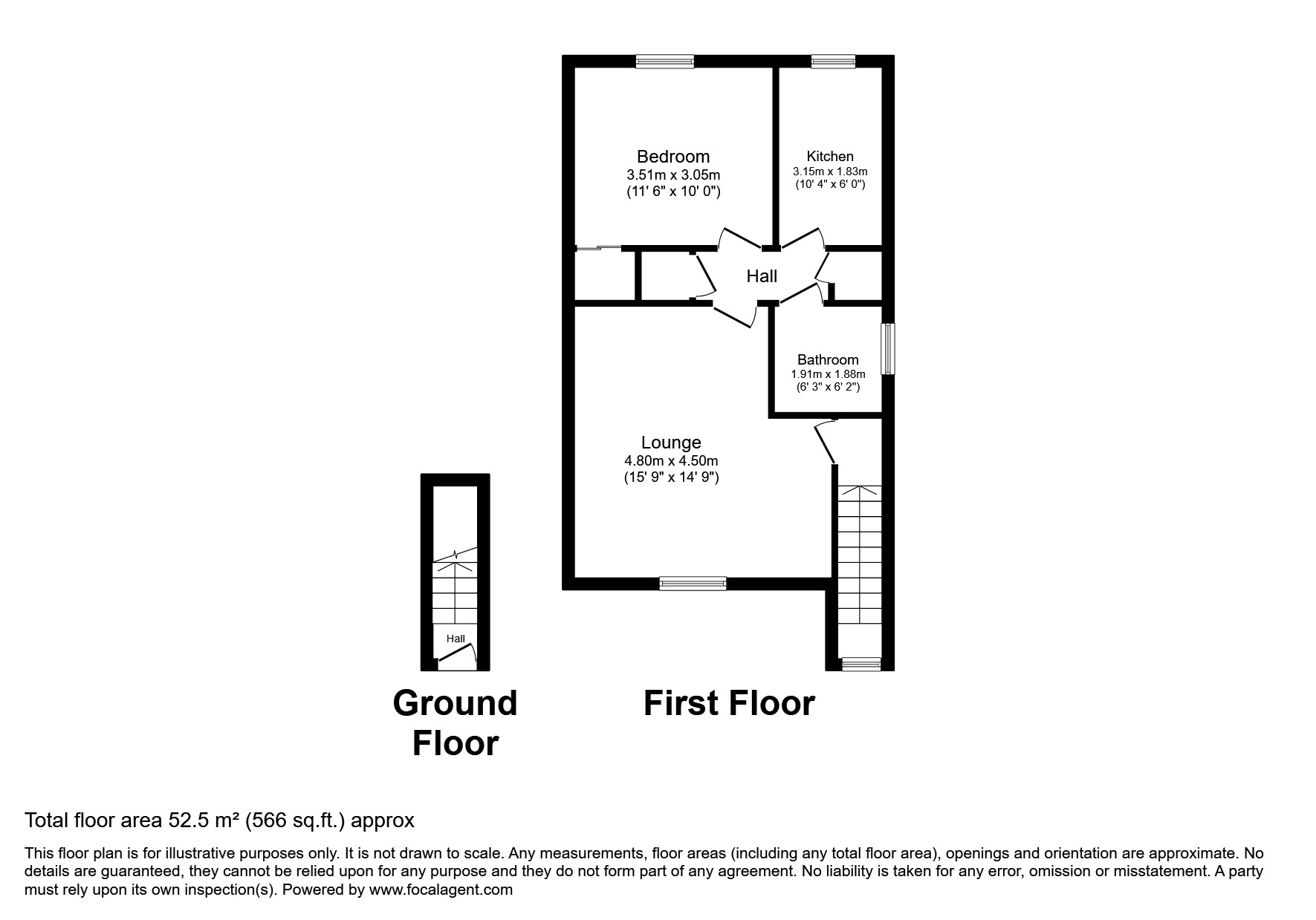 26, Katewell Avenue, Glasgow floorplan