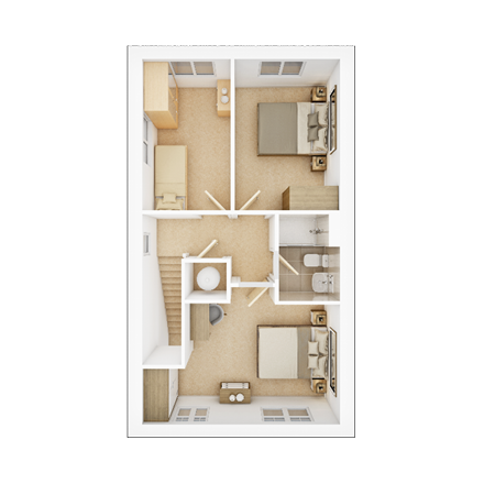 The Oakham - Plot 67, Trinity Fields, York Road, Knaresborough floorplan