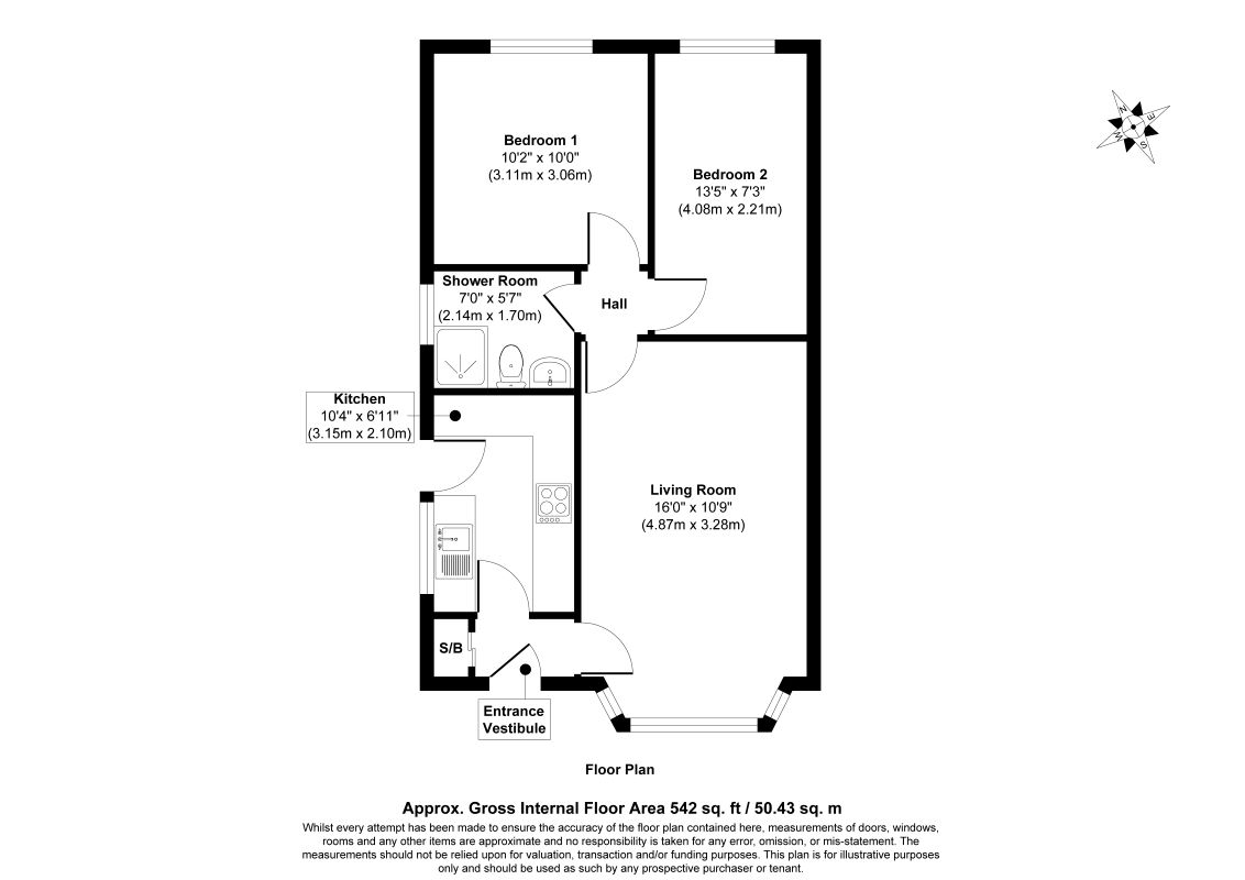 Queen Street, Glossop floorplan