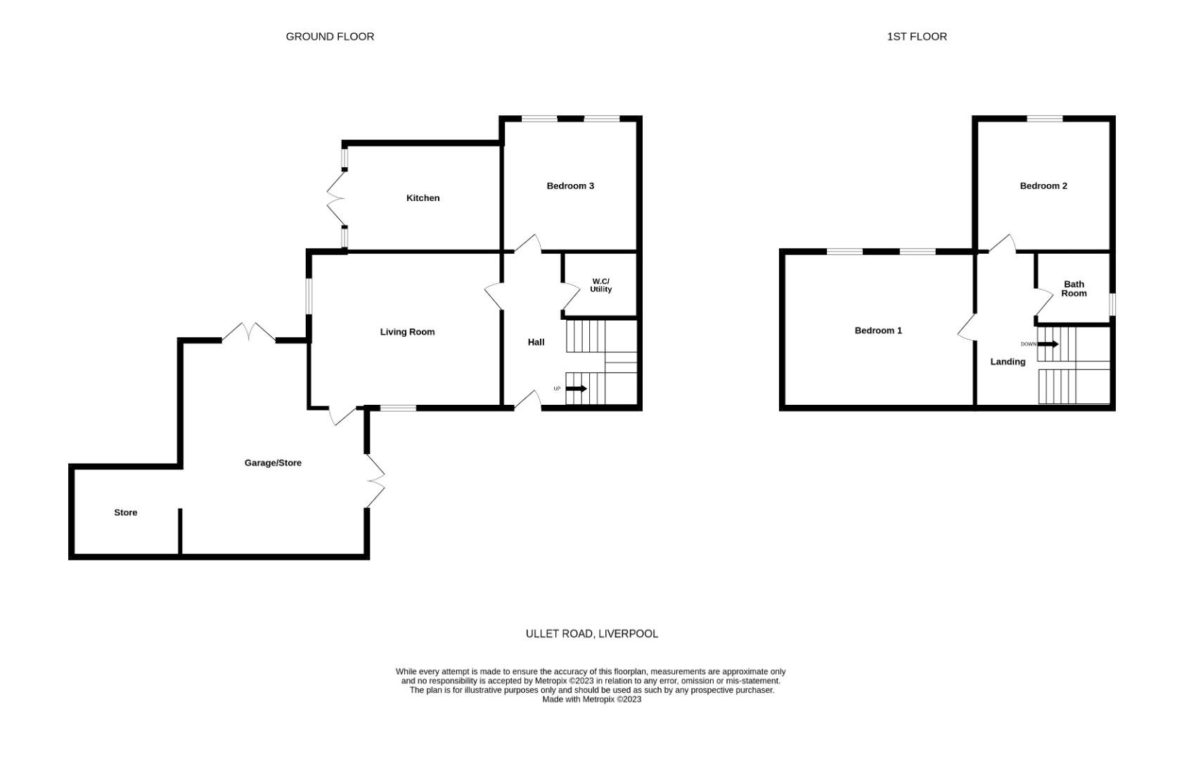 90, Ullet Road, Liverpool floorplan