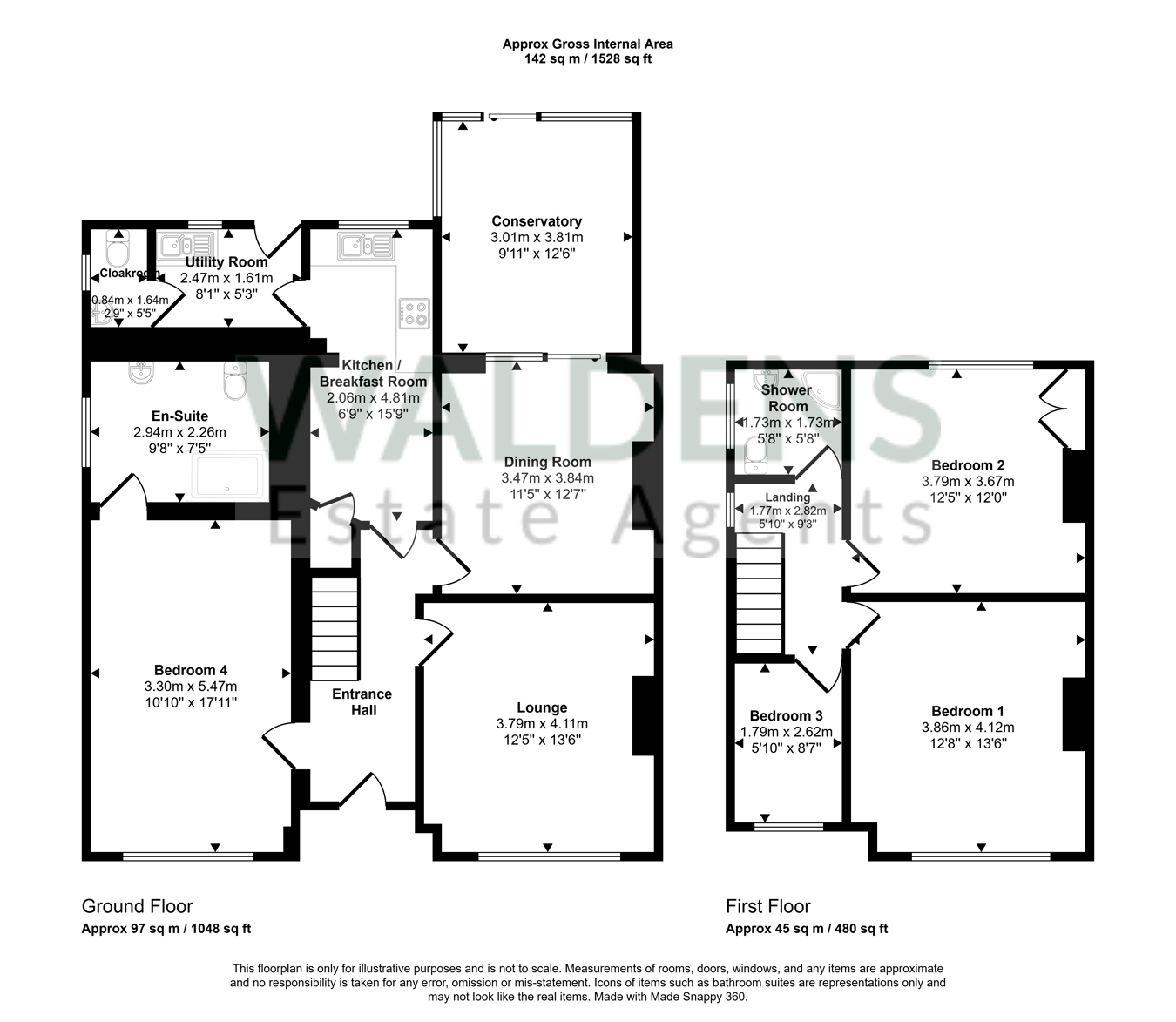 6, Foster Place, Bedford floorplan
