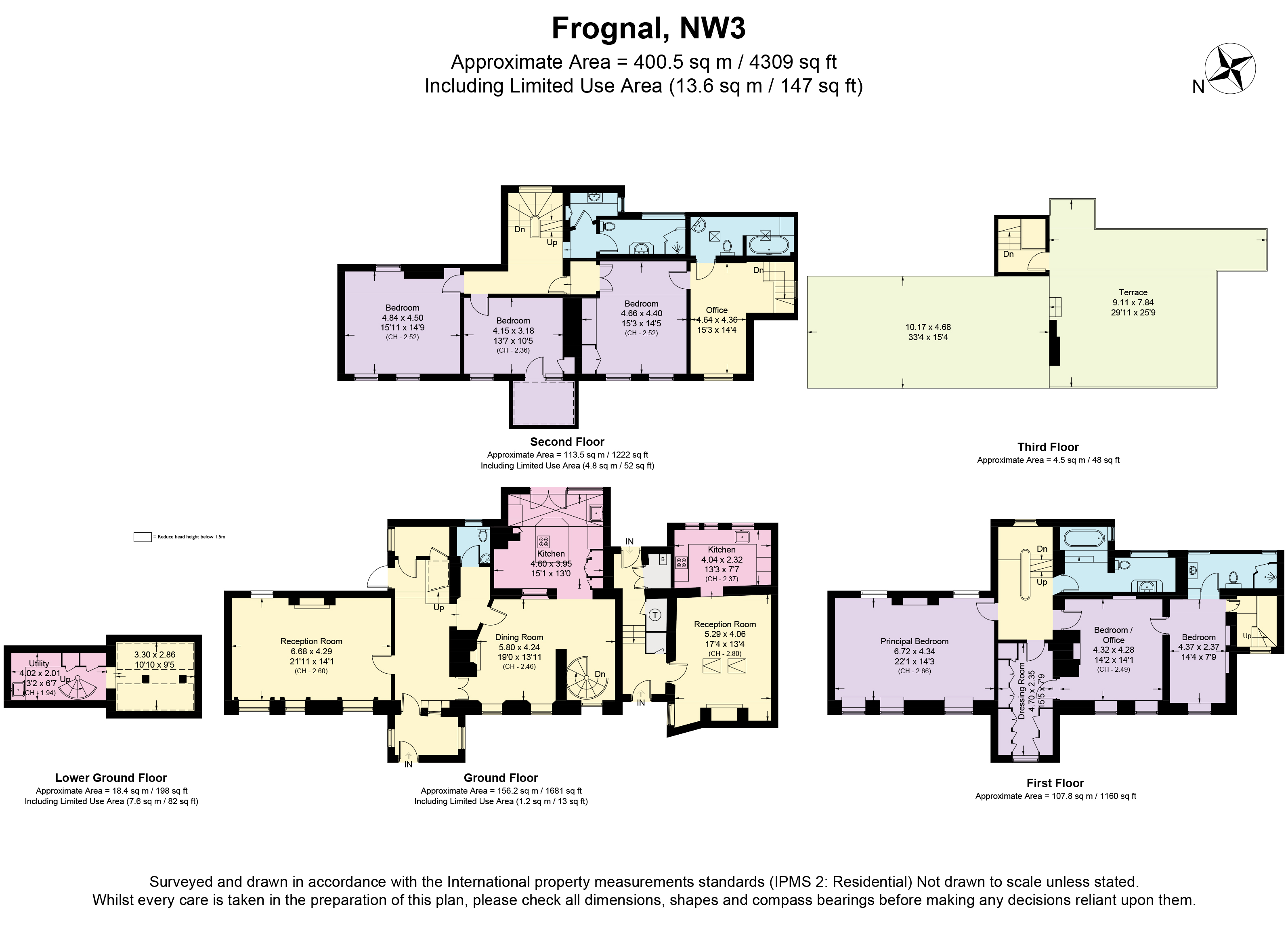 108, Frognal, London floorplan