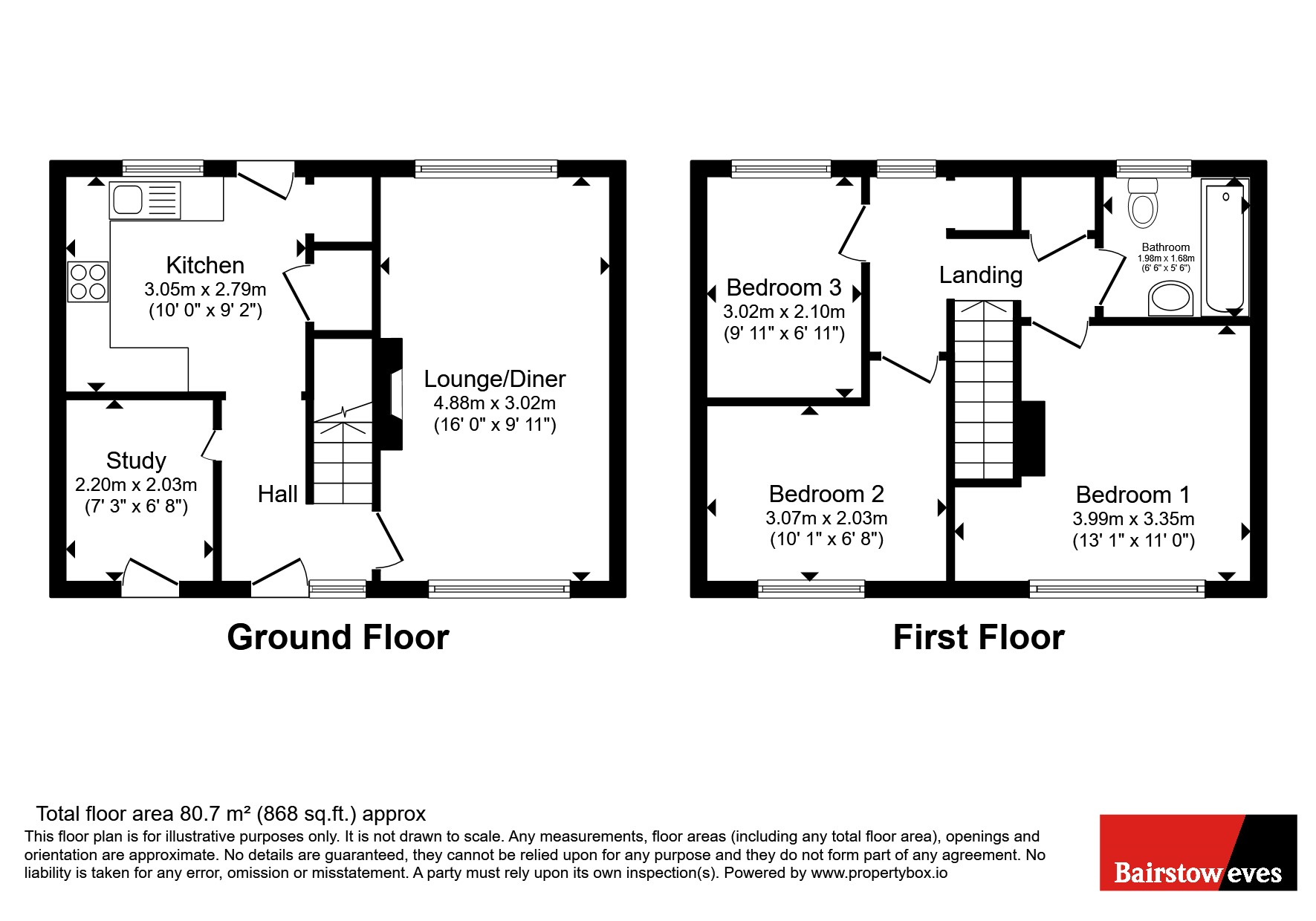 28, High Street, Cannock floorplan