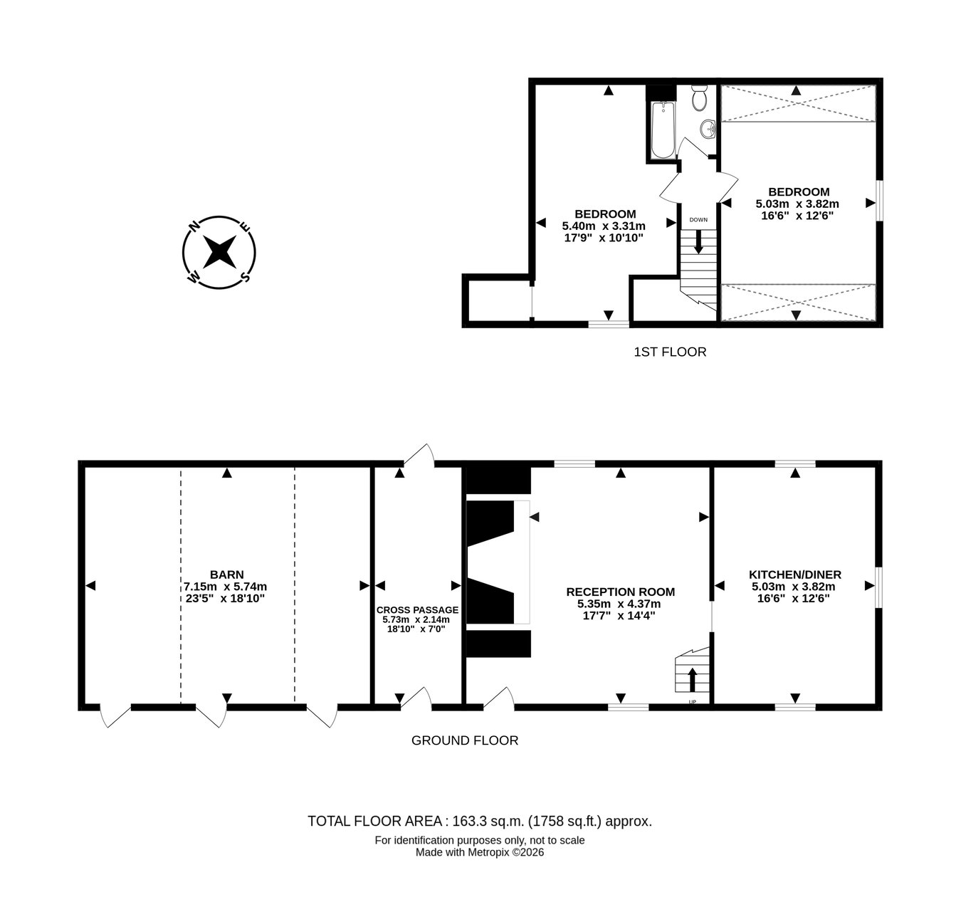 Upper Llaneon, Llandrindod Wells floorplan