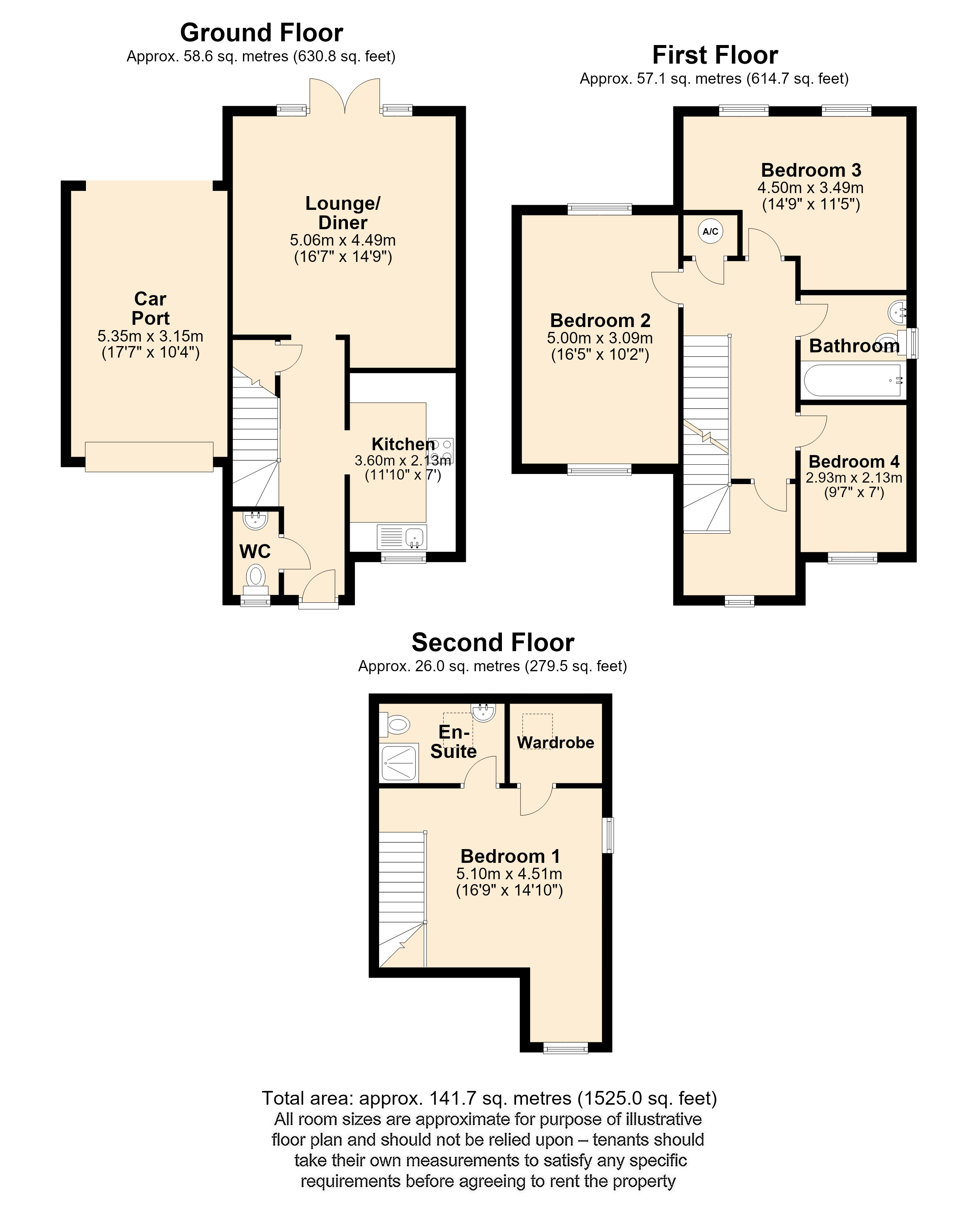 2, Holland Way, Walton floorplan