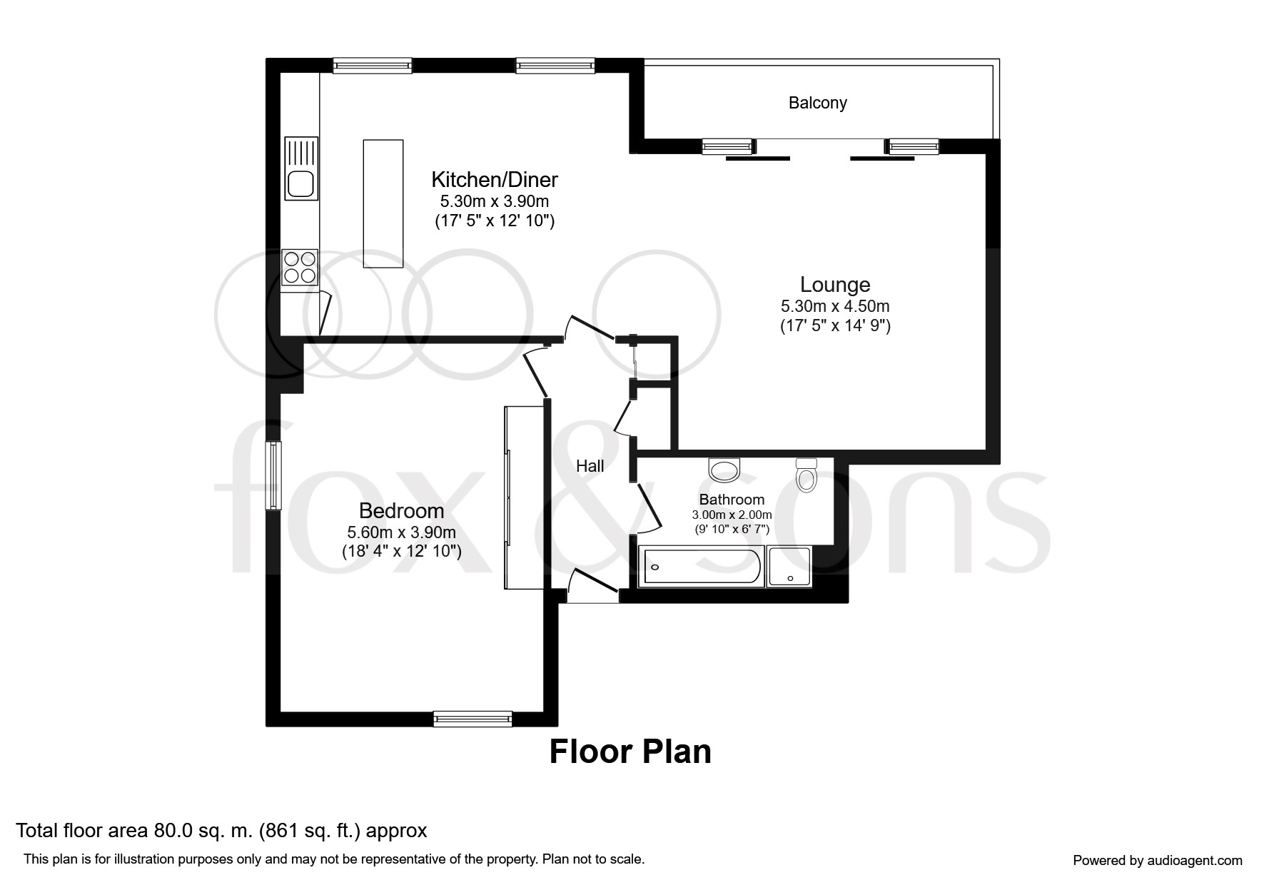 1 Bedrooms Flat for sale in St. James's Street, Brighton BN2