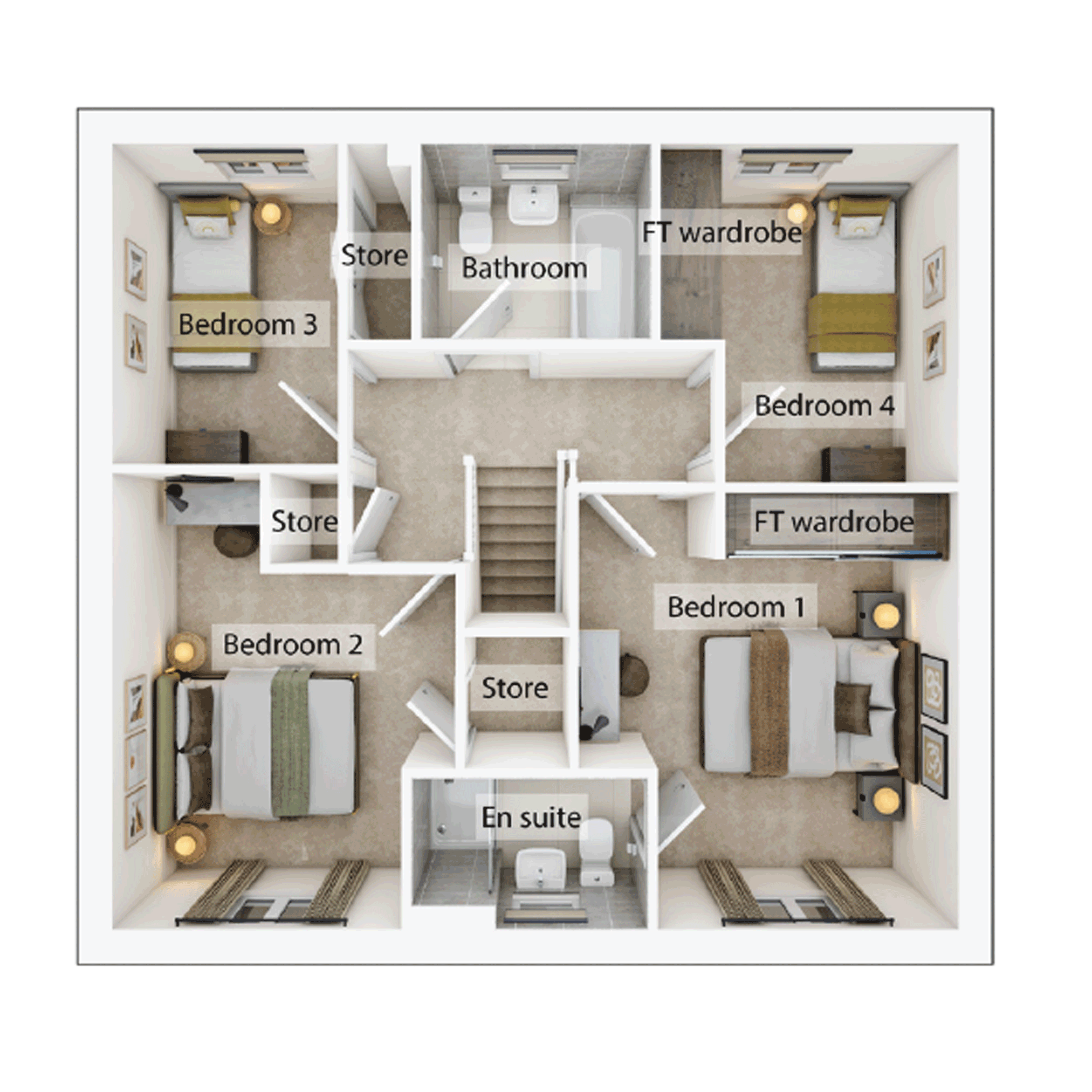 305, Bluebell Way, Easton, Norwich floorplan