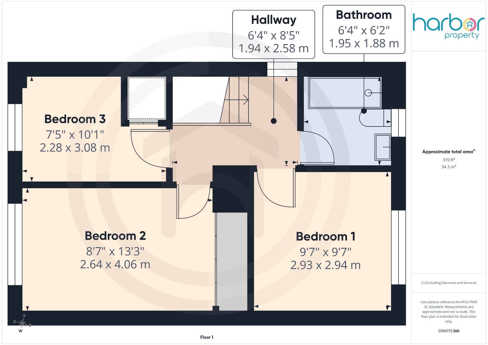 59 Southfield Road, Cumbernauld, North Lanarkshire floorplan