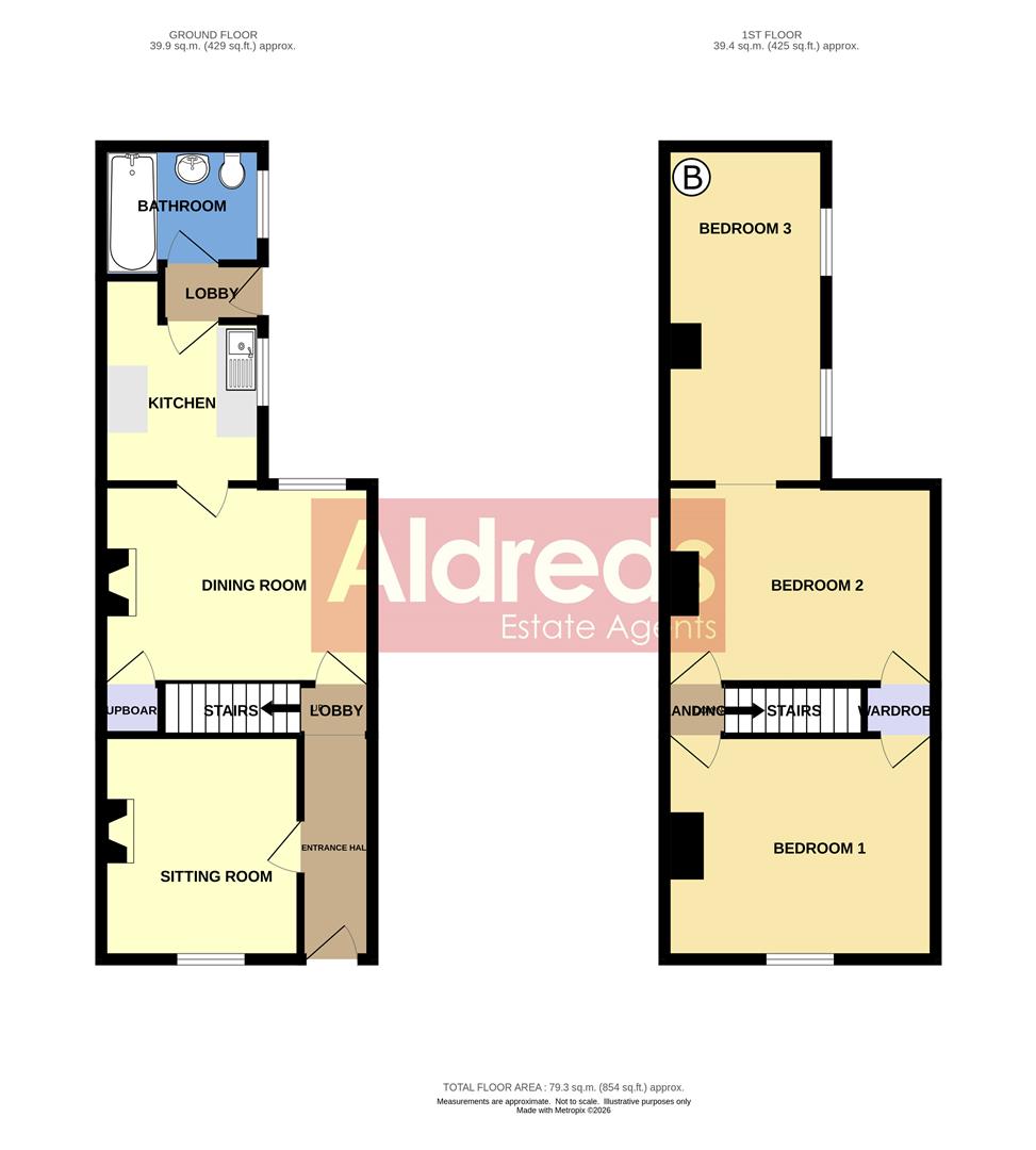 15, Admiralty Road, Great Yarmouth floorplan