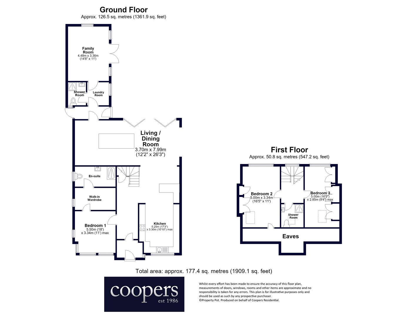 6, The Vale, Ruislip floorplan