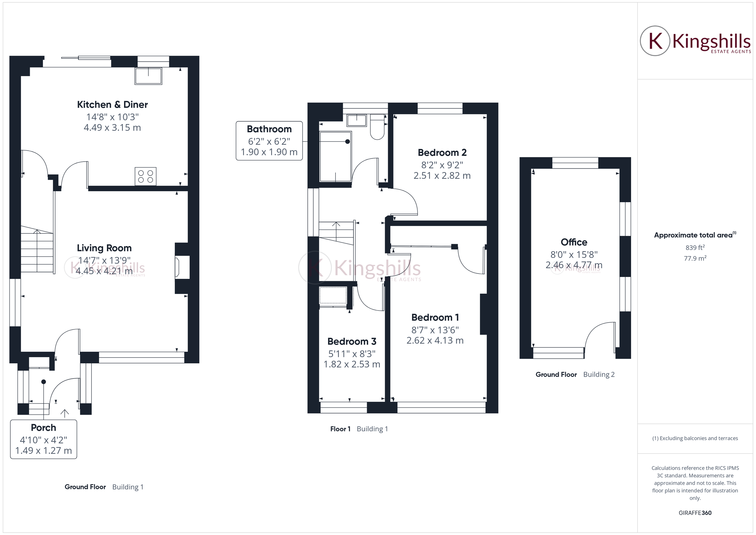 9 Clearbrook Close, High Wycombe floorplan